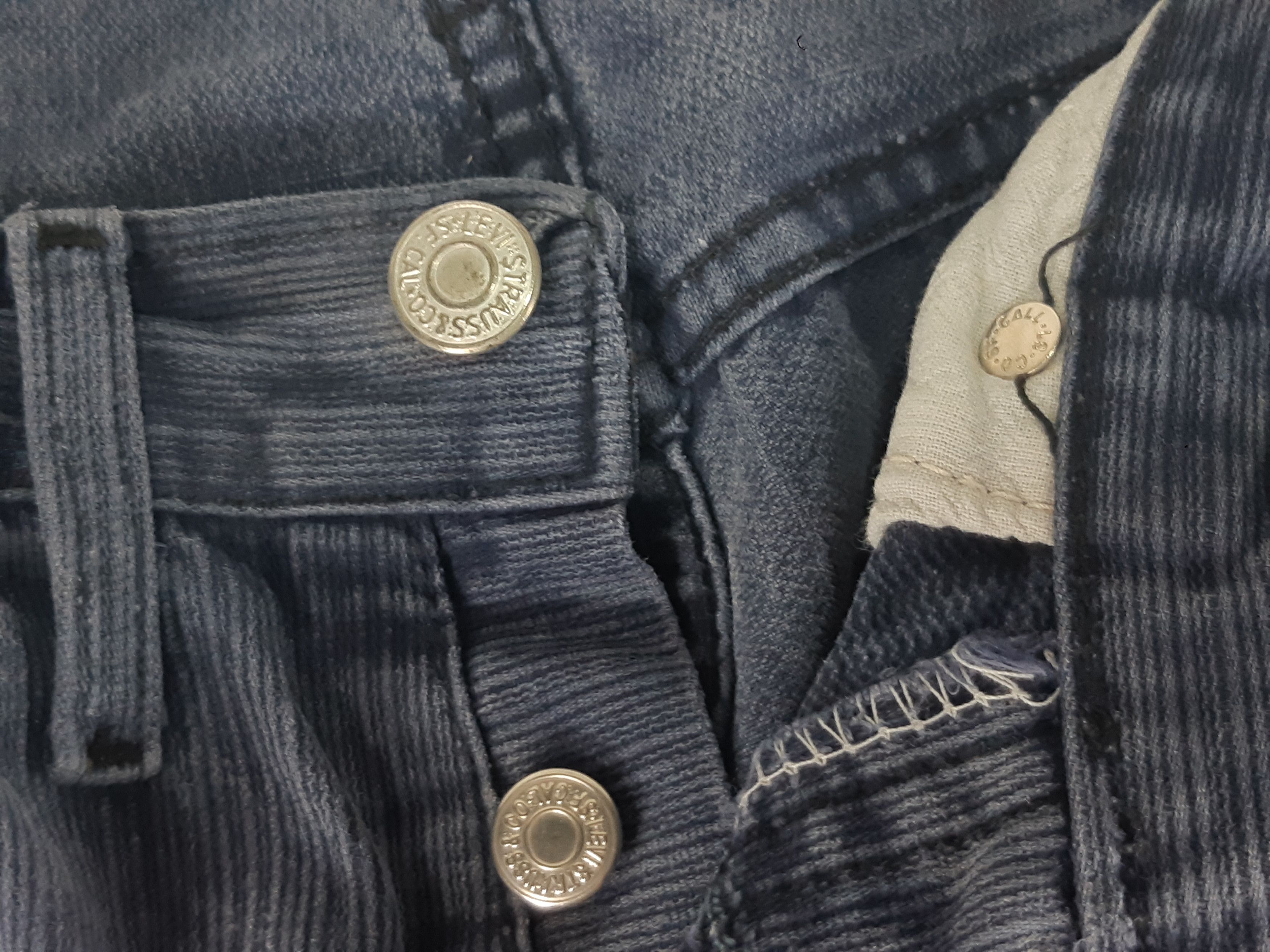 Levi's Vintage 90s LEVI'S 501 Gray Denim made in USA size W34/L36 Size US 34 / EU 50 - 6 Thumbnail