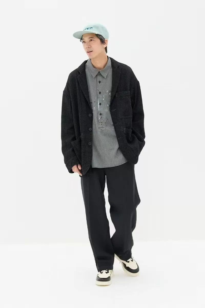 Visvim VISVIM 26SS BROADER CHINO DMGD Wool Linen Pants Size US 30 / EU 46 - 8 Thumbnail