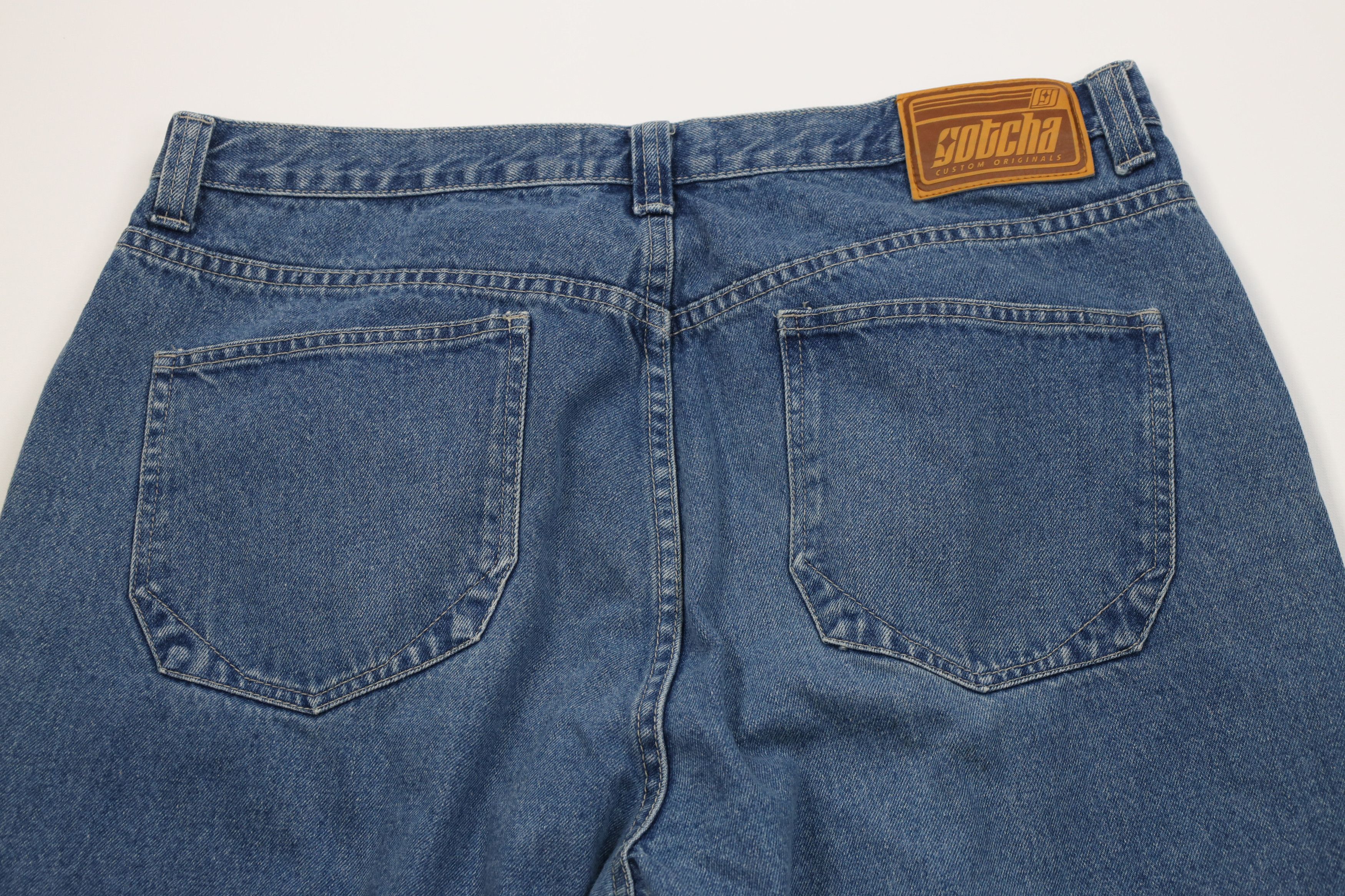Gotcha Vintage 90s Y2K Gotcha Surfing Baggy Skateboard Jeans Blue Size US 36 / EU 52 - 10 Thumbnail