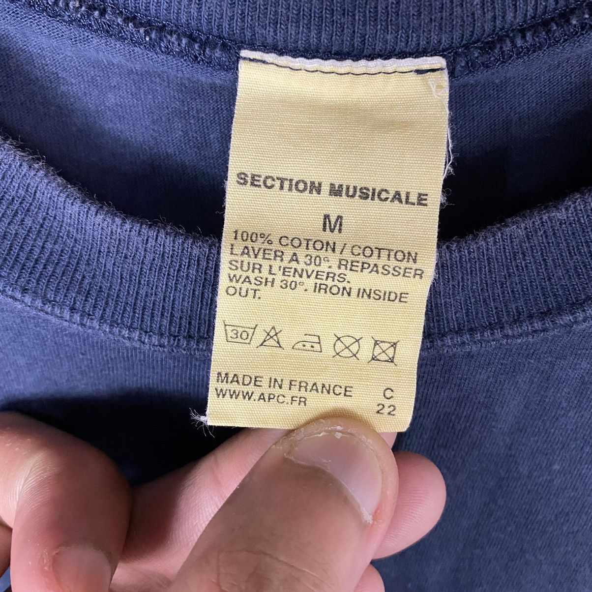 A.P.C. GABBA GABBA HEY RAMONES APC MUSIC SECTION TEE Size M / US 6-8 / IT 42-44 - 6 Thumbnail