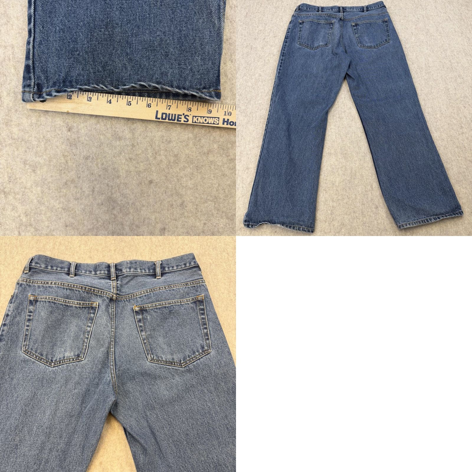 Route 66 Route 66 Jeans Mens 36x30 Blue Boot Cut Denim Medium Wash Classic 5 Pocket Size US 36 / EU 52 - 9 Thumbnail
