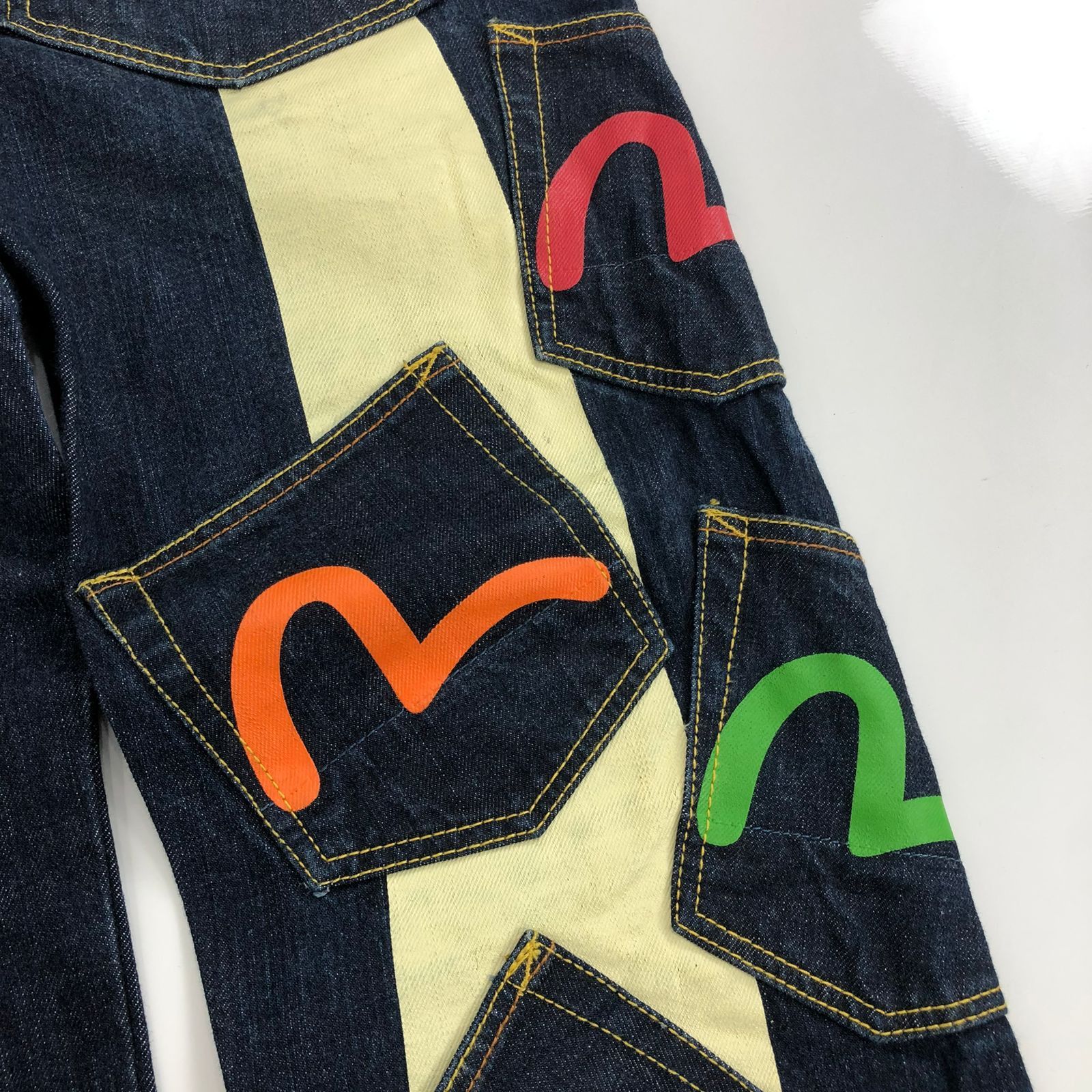 Evisu Evisu Multi Pocket Selvedge Denim Pants Size US 30 / EU 46 - 6 Thumbnail