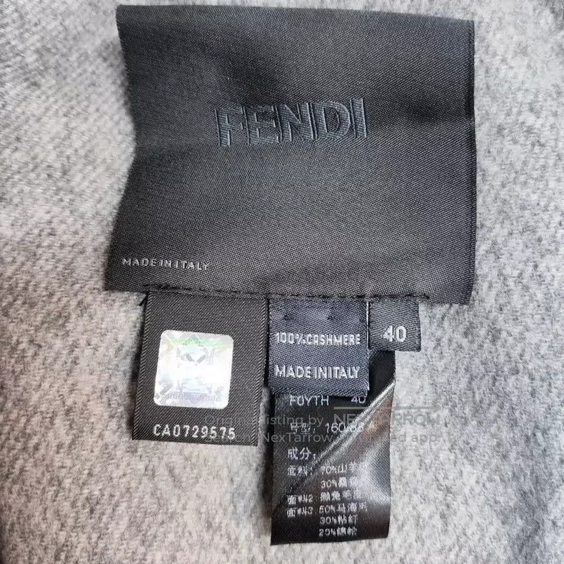 Fendi Fendi Gray Overcoat Size XS / US 0-2 / IT 36-38 - 4 Thumbnail