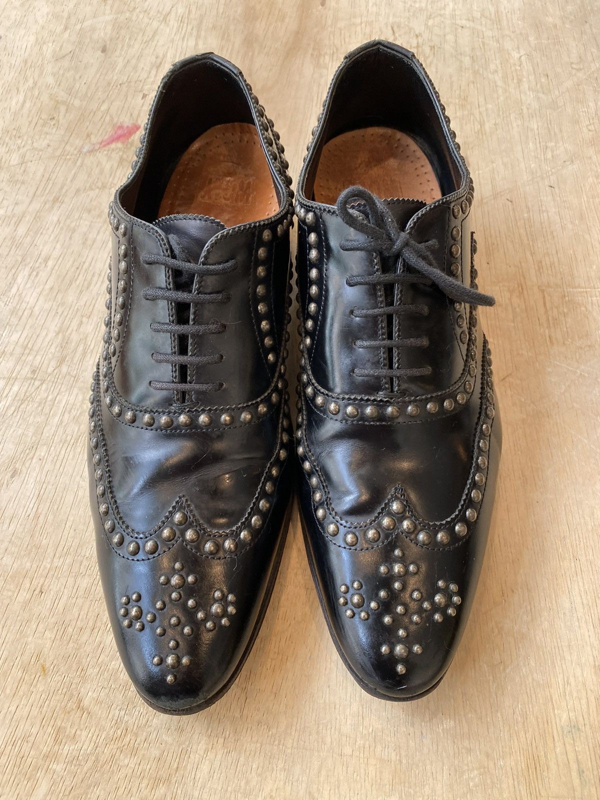 Saint Laurent Paris Saint Laurent Studded Derby Size 8 Size US 8 / EU 41 - 3 Thumbnail