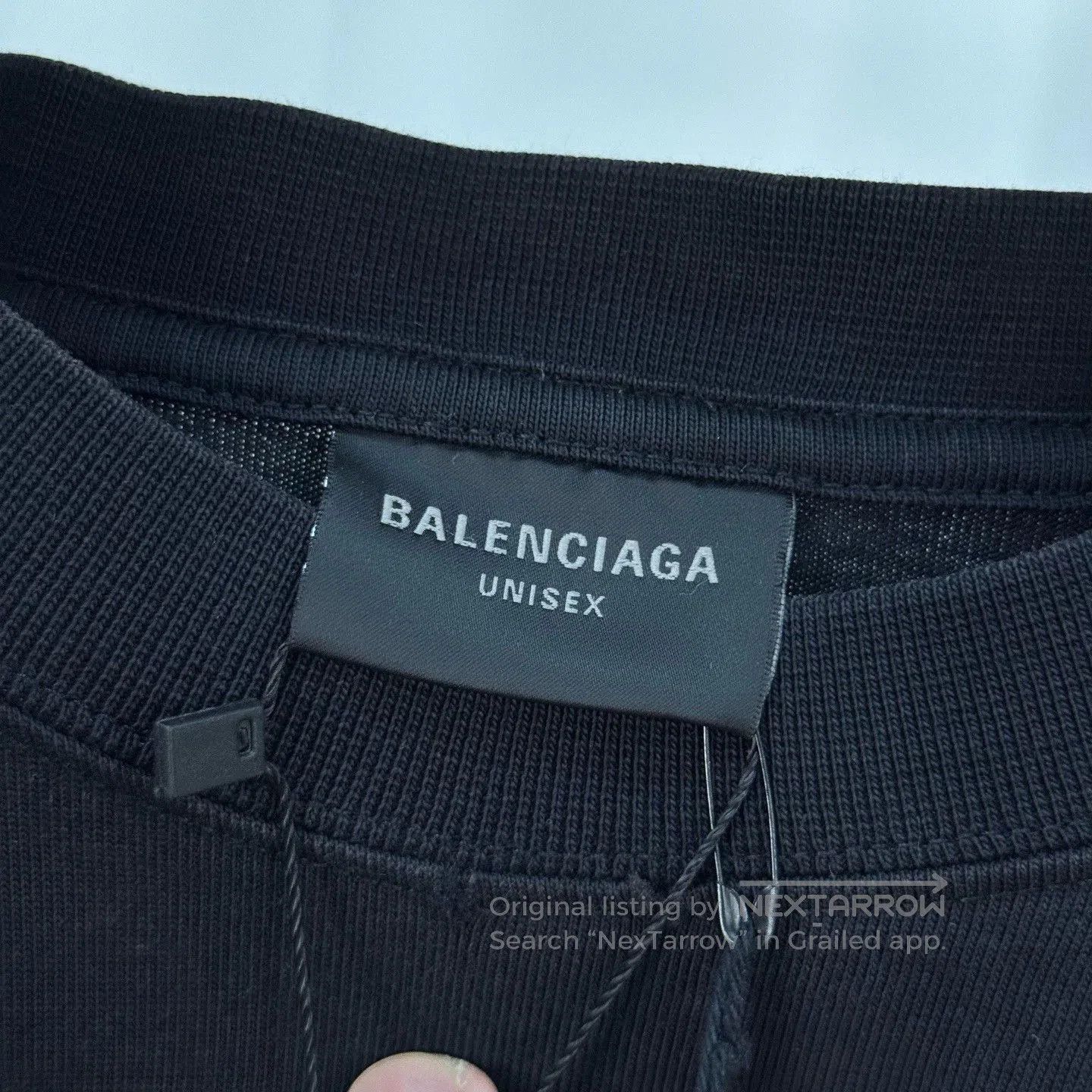 Balenciaga Balenciaga Cracked Logo Print T-shirt. Size US XXS / EU 40 - 5 Thumbnail