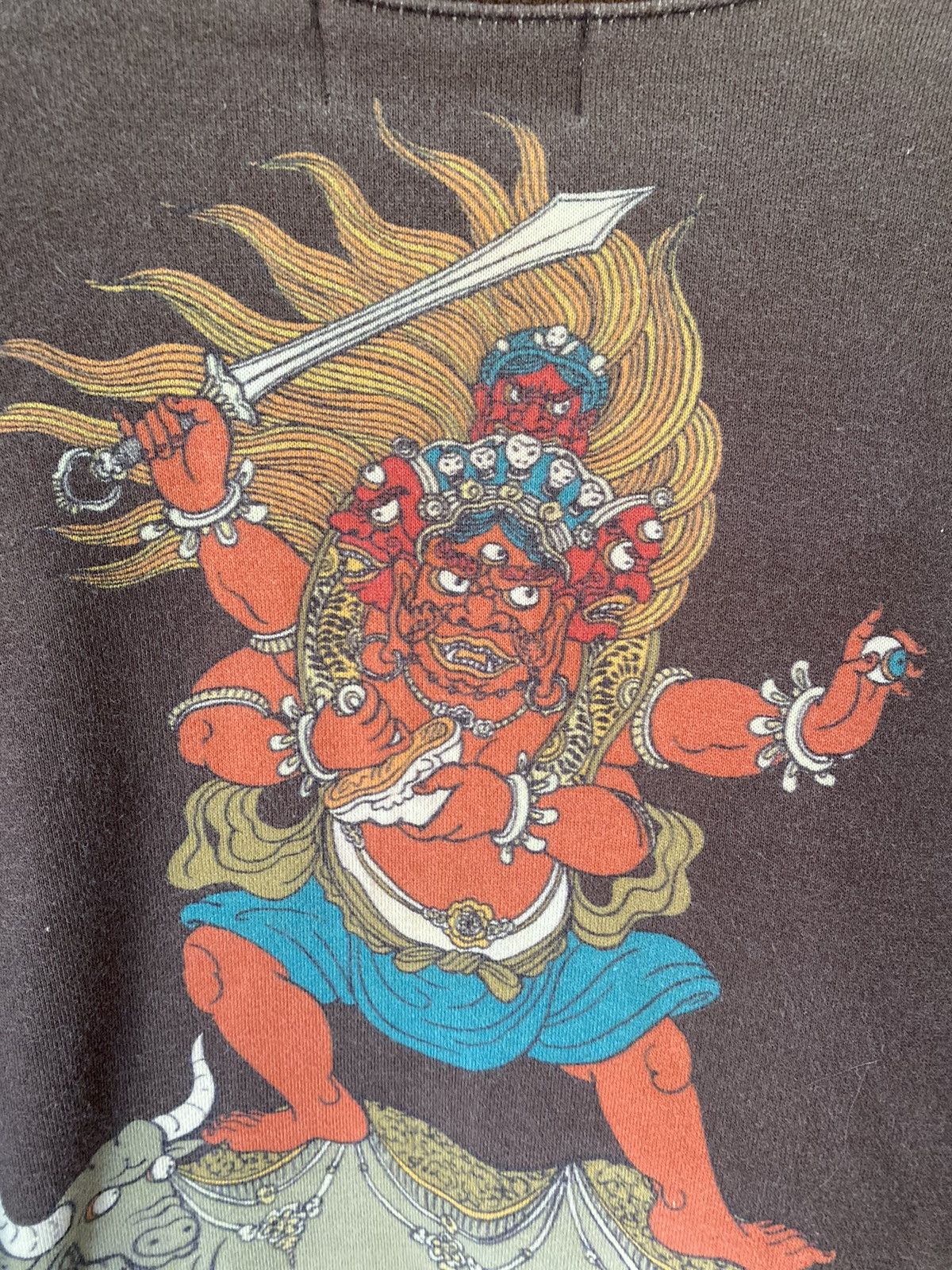 Beauty Beast 1990s Mash Mania Japan Kurakuri satanic sweatshirt Size US M / EU 48-50 / 2 - 9 Thumbnail