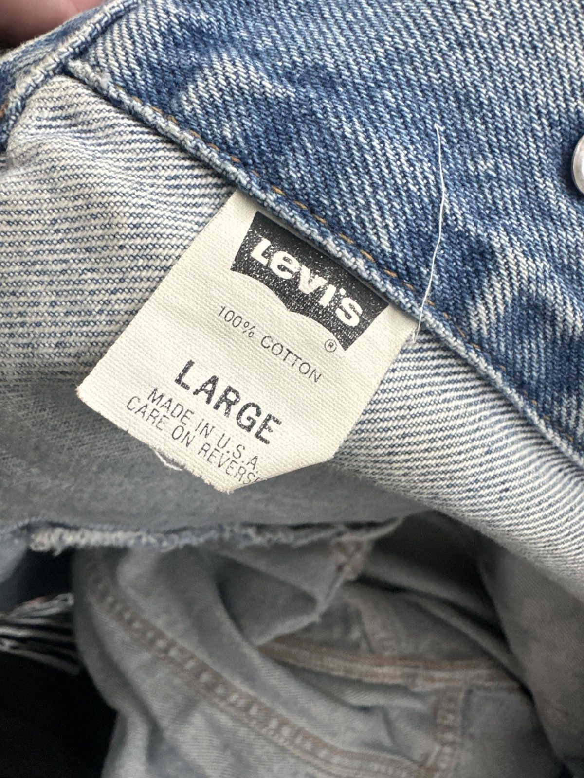Revenge REVENGE “Levi’s Orange Tab Denim Jacket” ( Small ) Size US XS / EU 42 / 0 - 7 Thumbnail