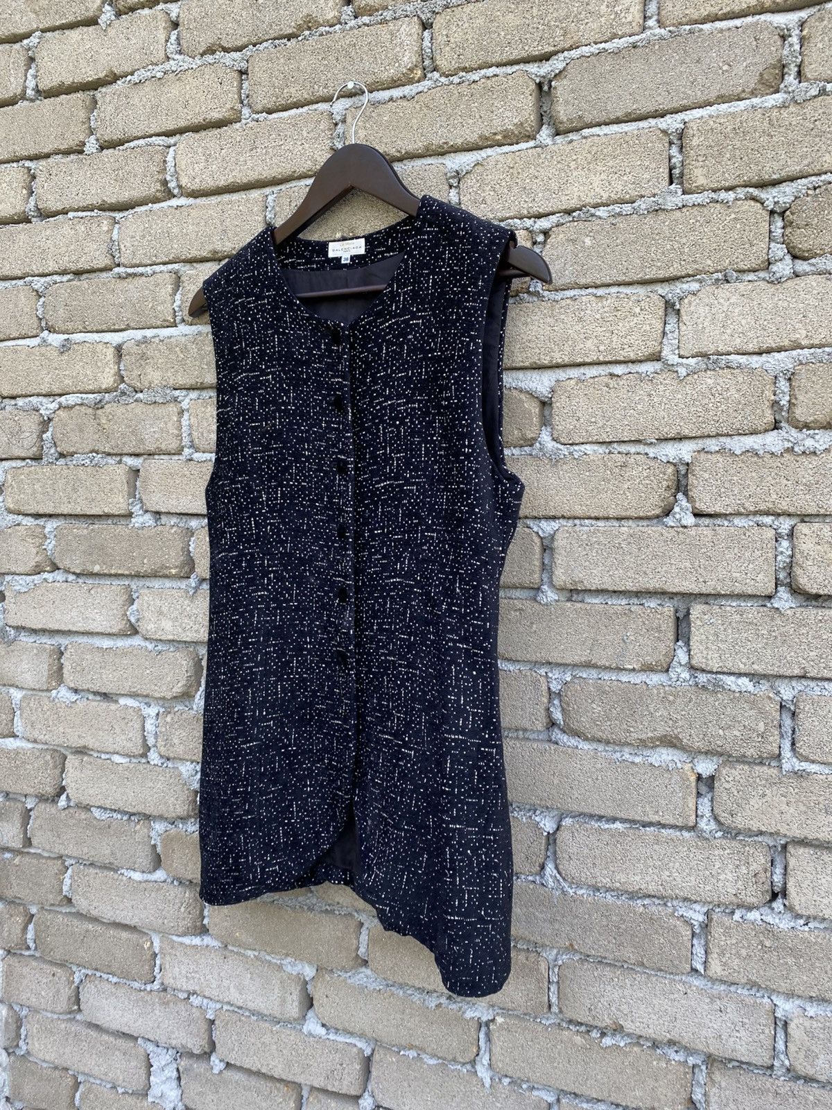 Balenciaga La Mode Balenciaga Paris Button Up Vest Size XS / US 0-2 / IT 36-38 - 4 Thumbnail