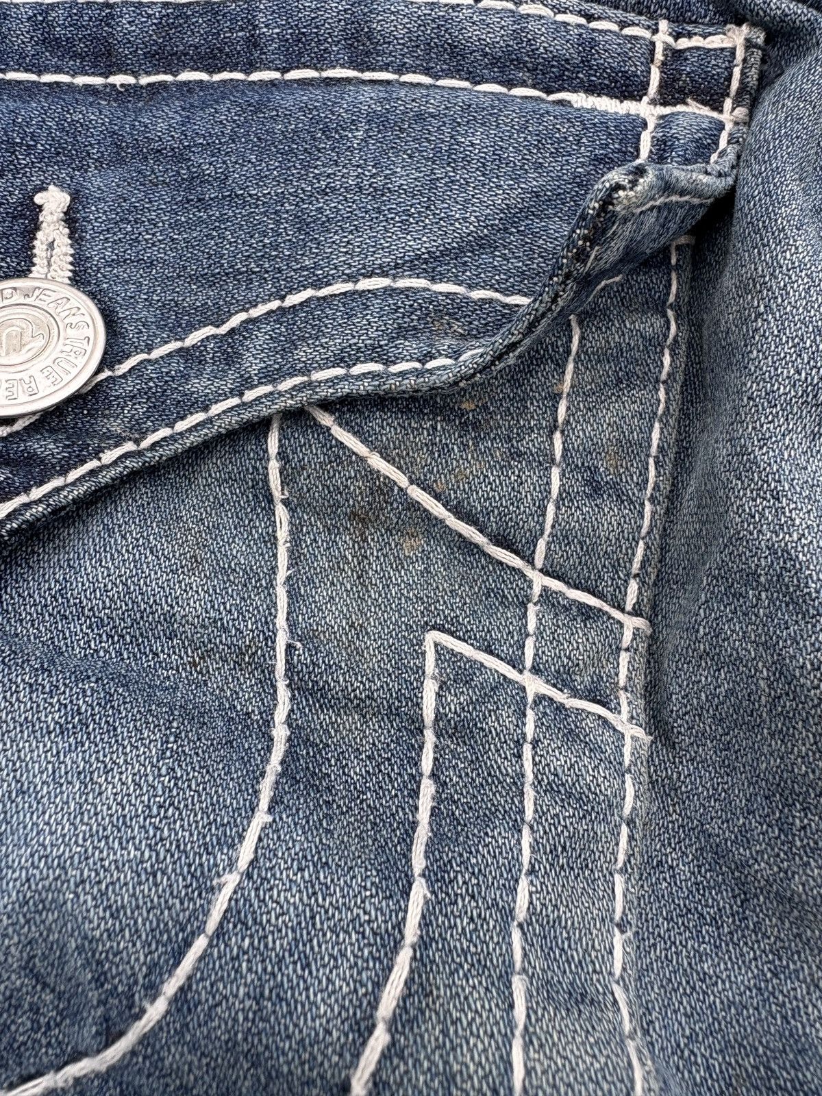 True Religion Vintage True Religion Flared Denim Jeans Size US 36 / EU 52 - 11 Thumbnail