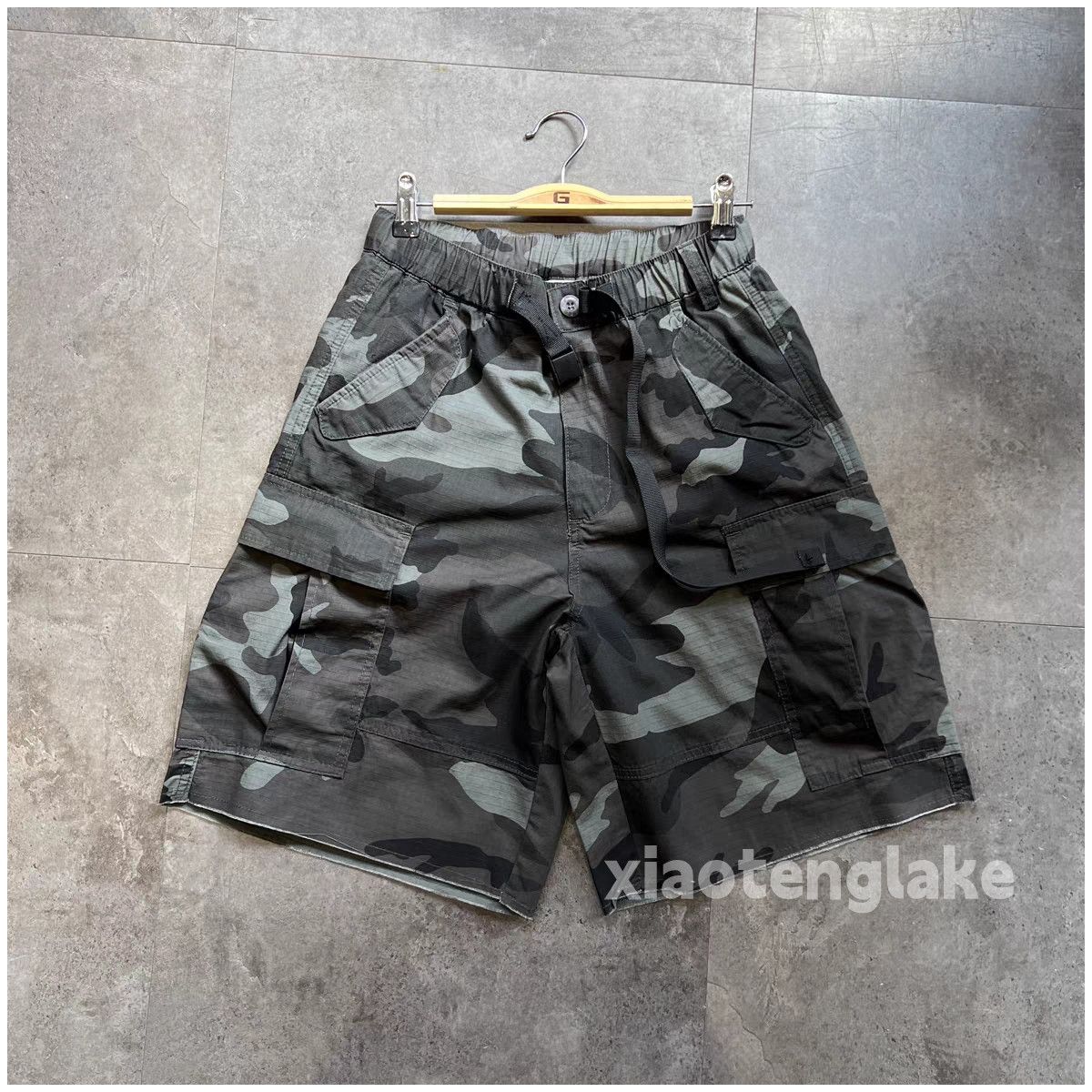 Vintage zx bape carhartt style Military outdoor cargo camo shorts Size US 28 / EU 44 - 1 Thumbnail