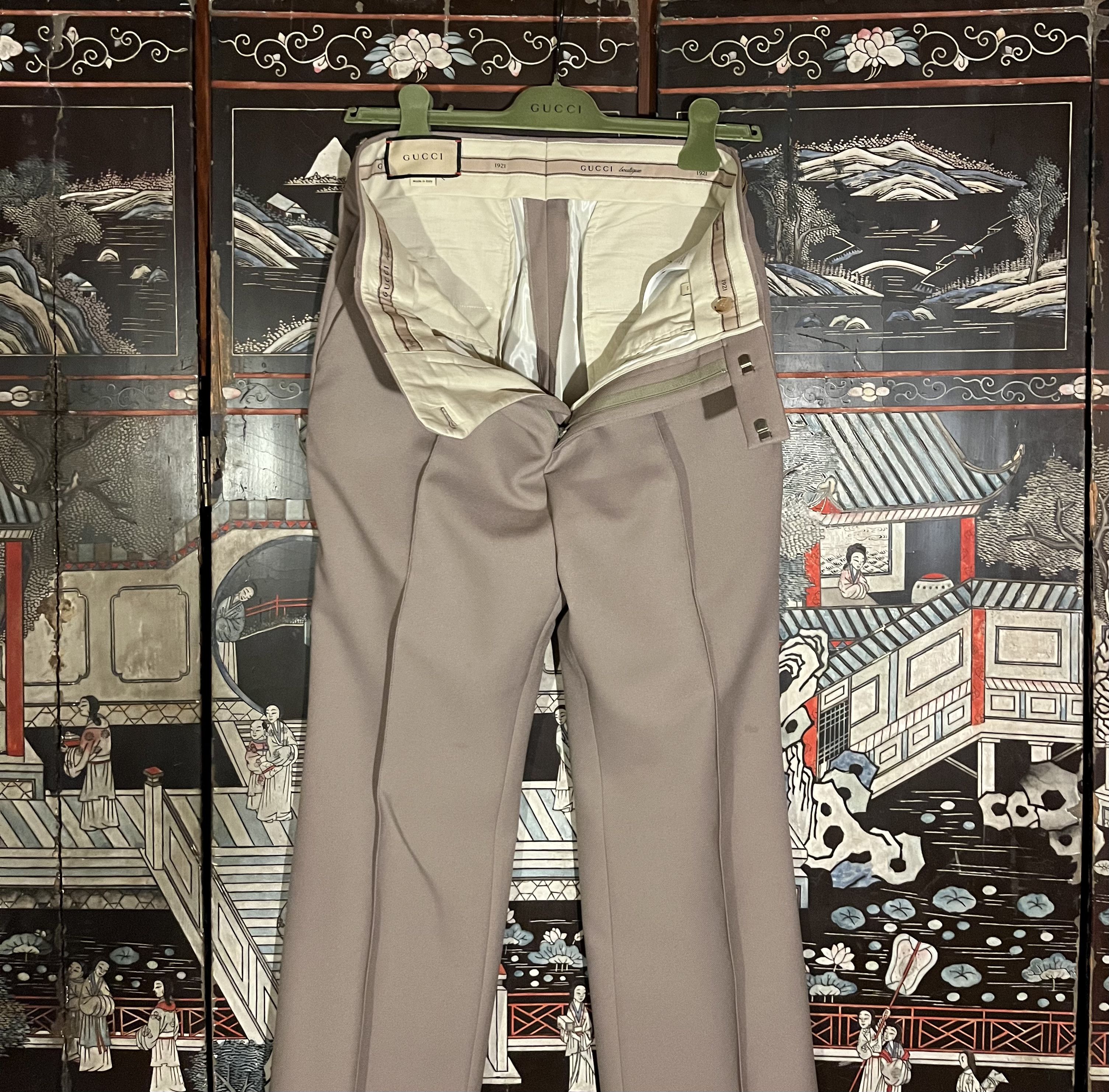 Gucci GUCCI 2024 Fluid Drill Pant with Label Size 36R - 6 Thumbnail