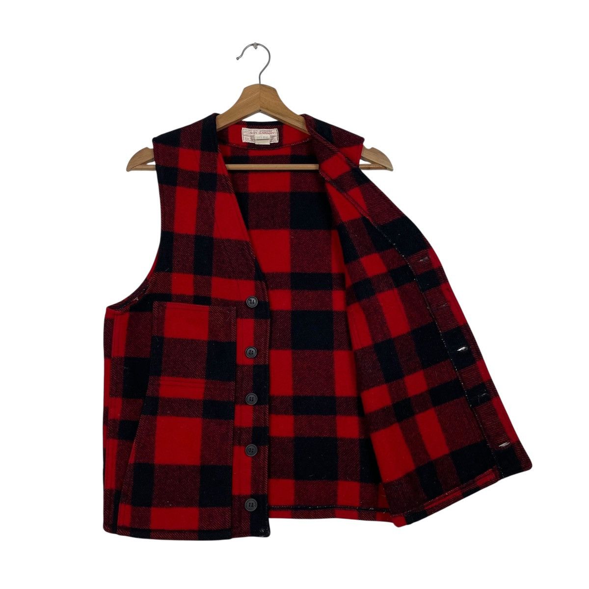 Filson Vintage 80s Filson Mackinaw Tartan Vest Size US S / EU 44-46 / 1 - 9 Thumbnail