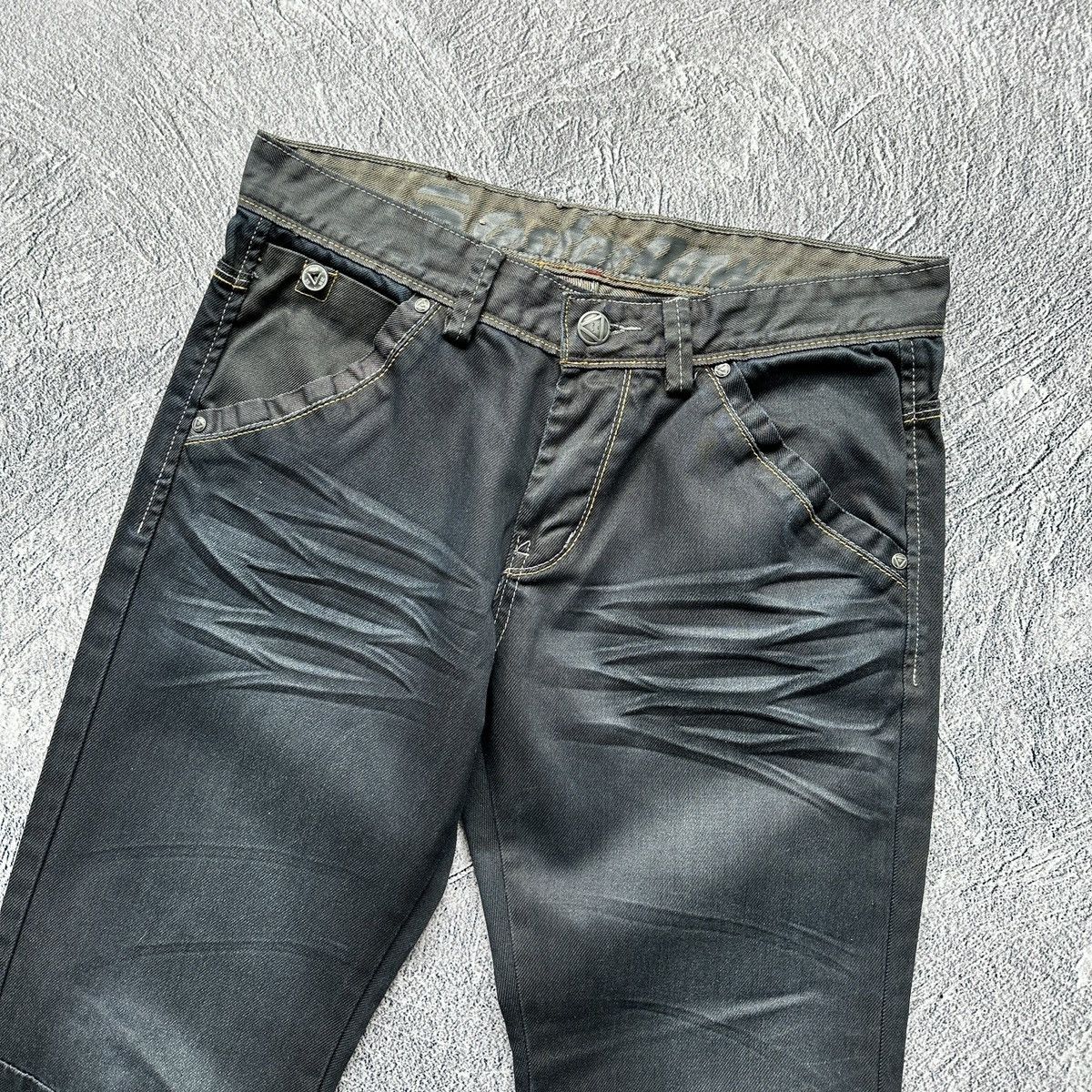 G-Star Men’s Jeans G-Star Raw Bladel Loose Kraft Embro Dark Blue Size US 32 / EU 48 - 6 Thumbnail