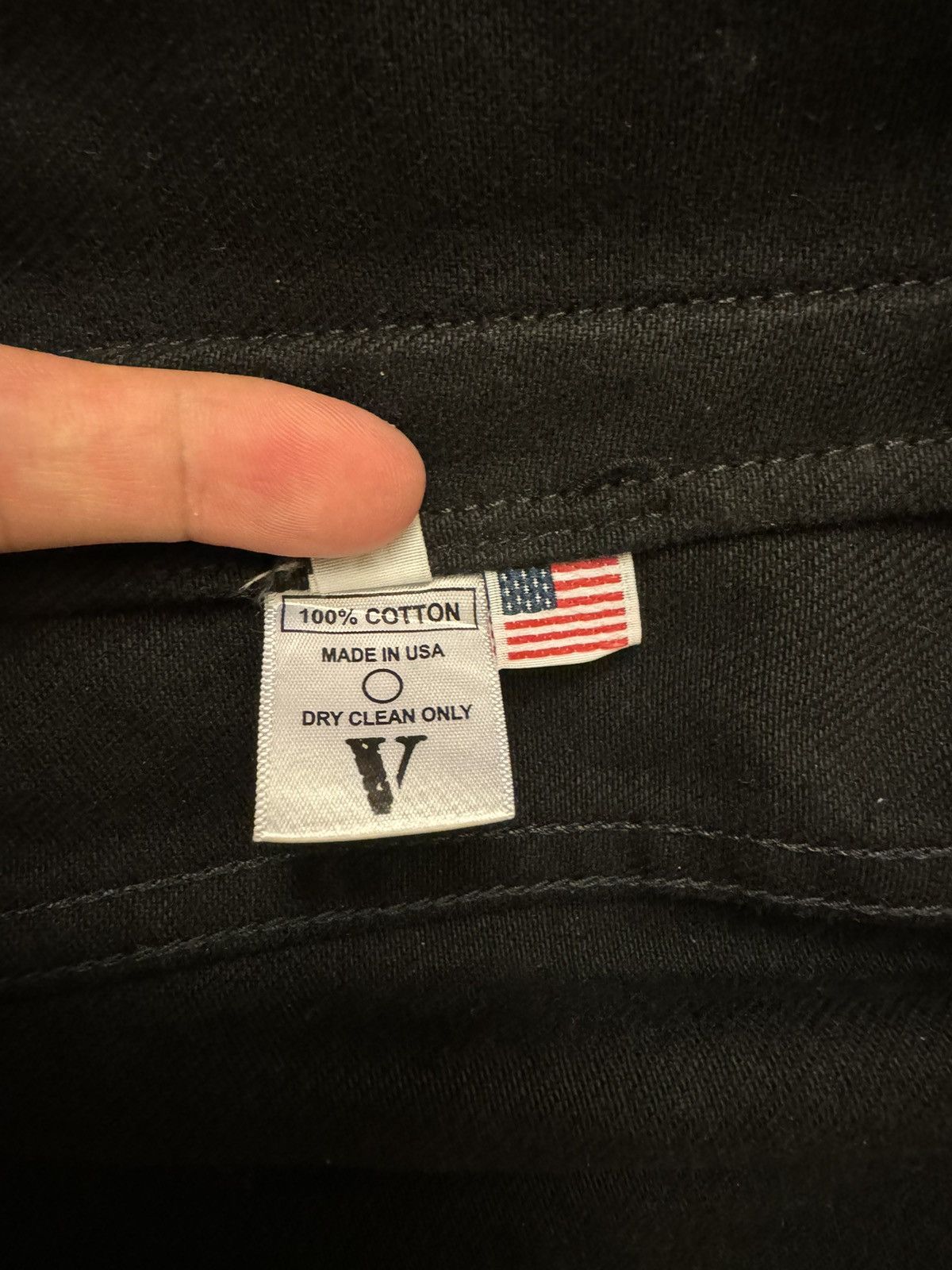 Vlone Vlone Rhinestone Denim Jacket Size US M / EU 48-50 / 2 - 5 Thumbnail