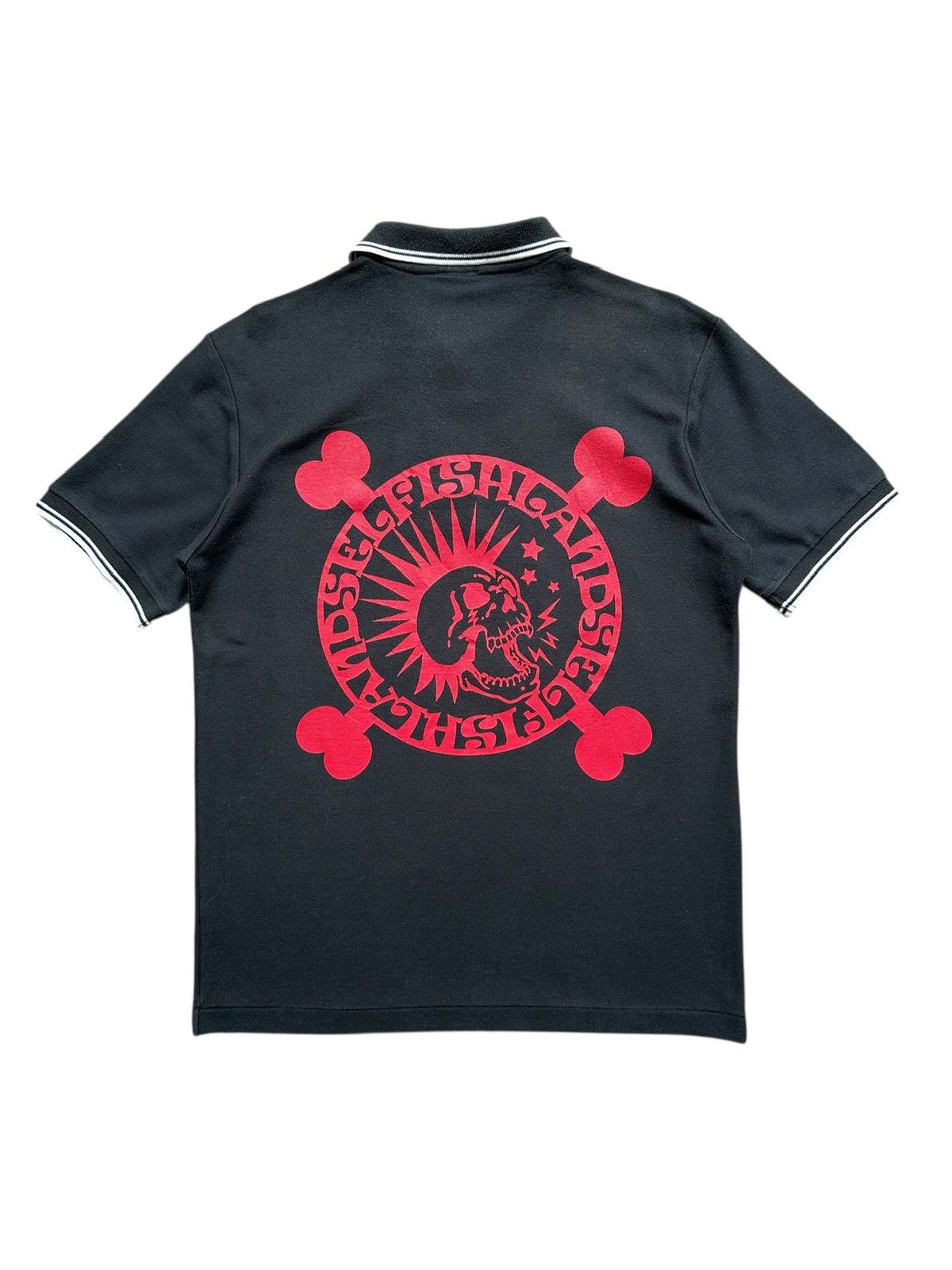 Mari's Rock 00's Selfish Land Harajuku punk polo tee Size US M / EU 48-50 / 2 - 2 Thumbnail