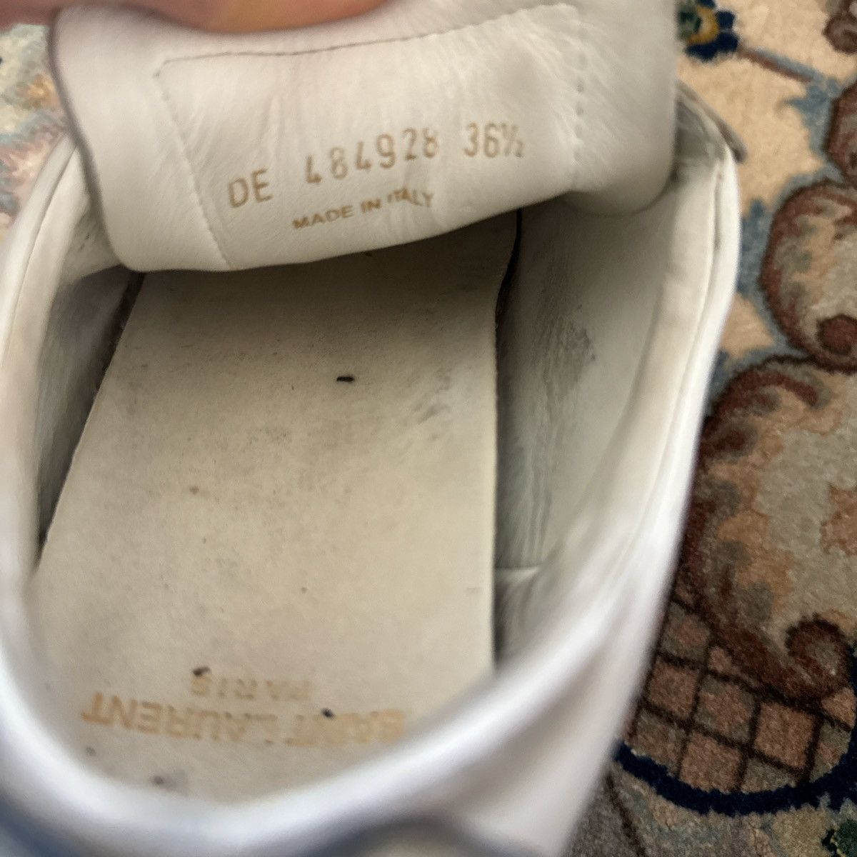 Saint Laurent Paris Saint Laurent Lips Sneakers Size US 5.5 / IT 35.5 - 6 Thumbnail