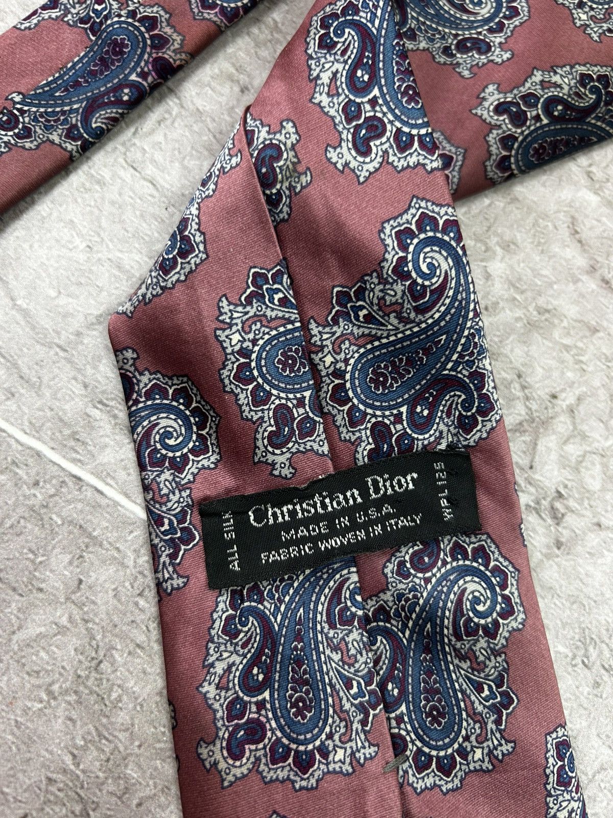 Christian Dior Monsieur Rare Vintage Christian Dior Tie Size ONE SIZE - 4 Thumbnail