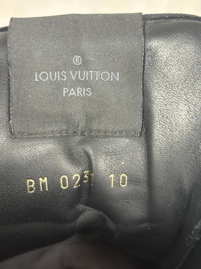 Louis Vuitton Louis Vuitton Oberkampf Black Leather Boots Size US 11.5 / EU 44-45 - 8 Thumbnail