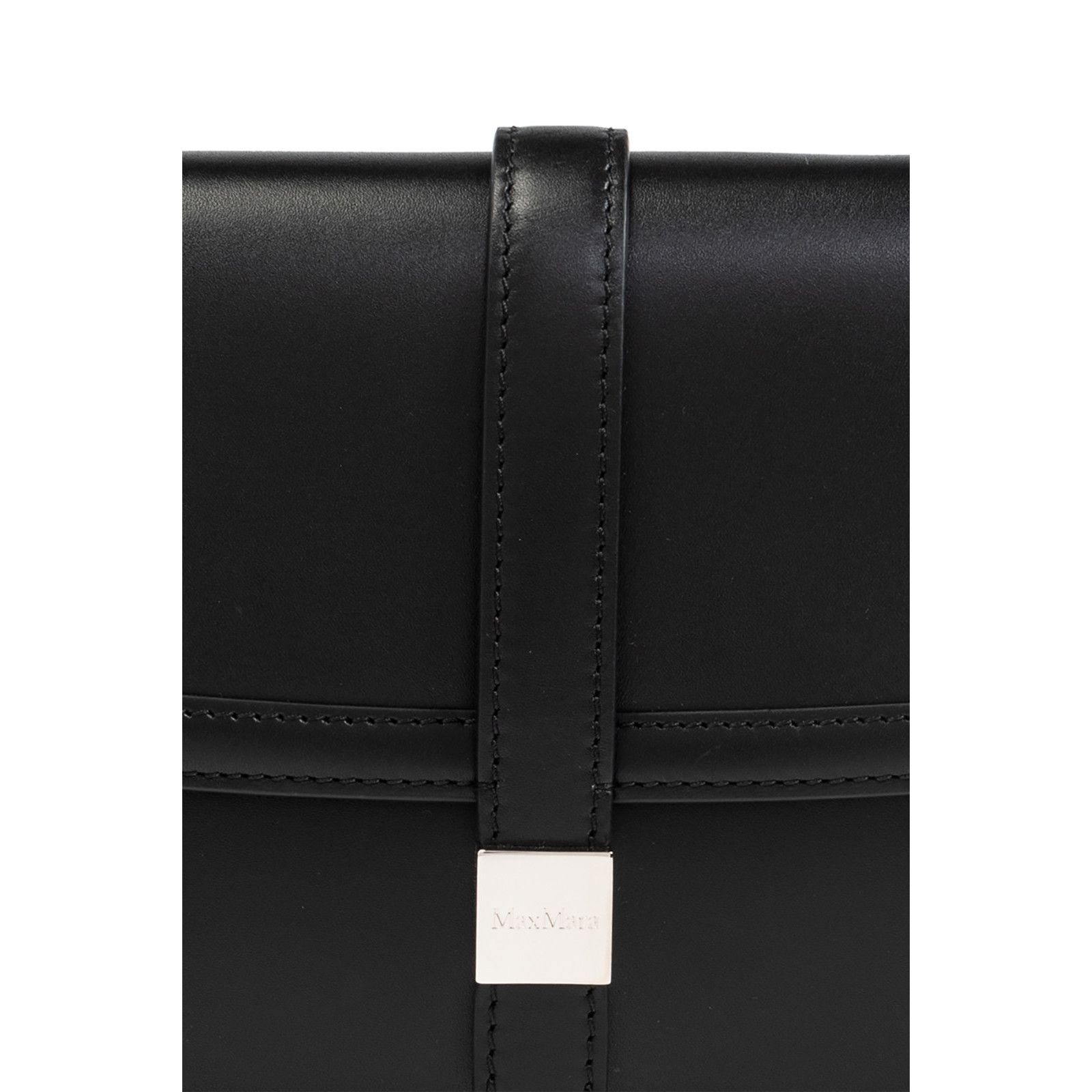Max Mara MAX MARA Bianca Black Leather Bag New And Authentic Size ONE SIZE - 5 Thumbnail