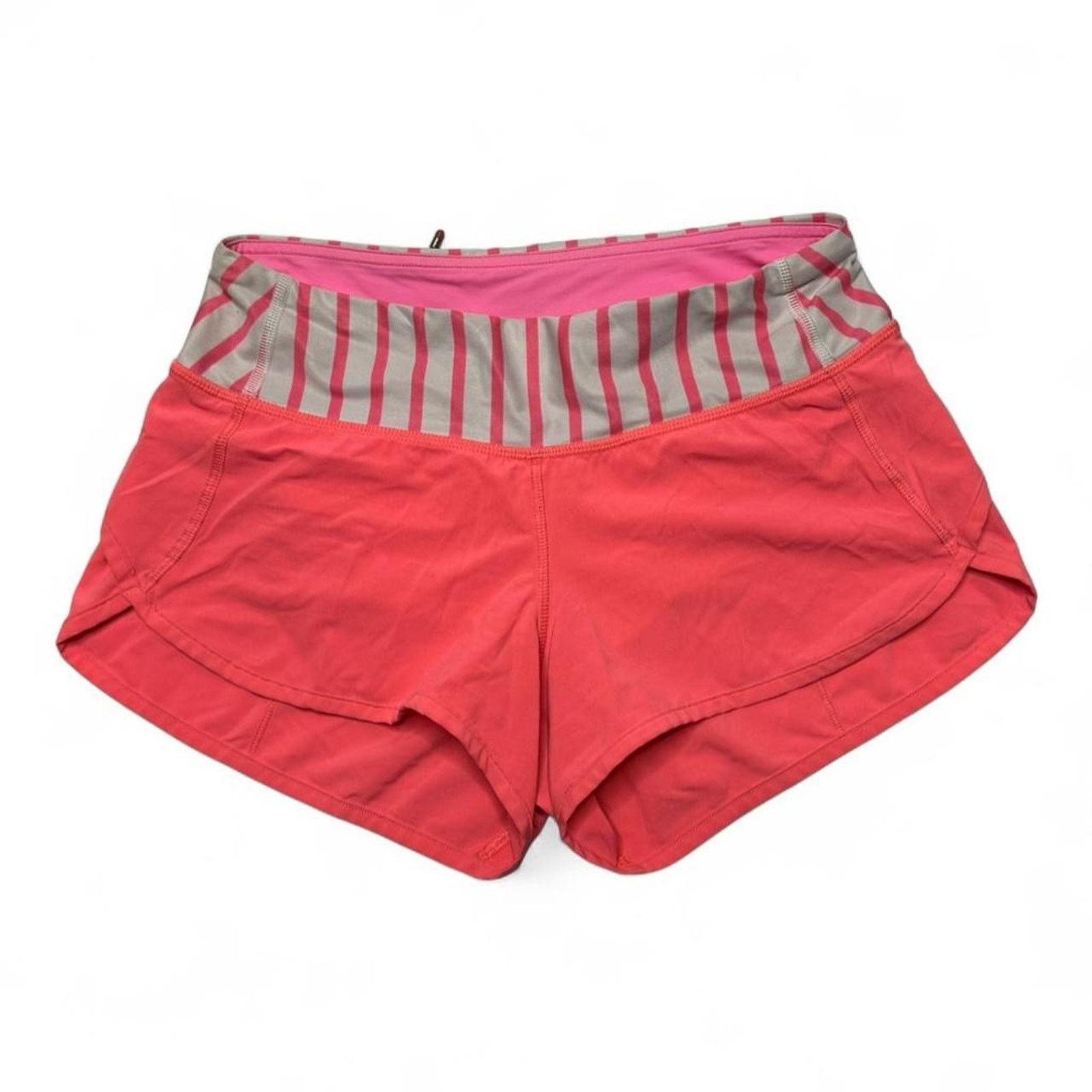Lululemon Vintage Pink Low Rise Speed Up Short Womens Size 2
