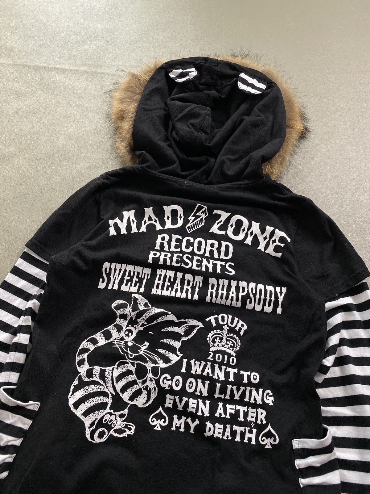 Petit Berry Fur Hoodie IfsixLgb Style