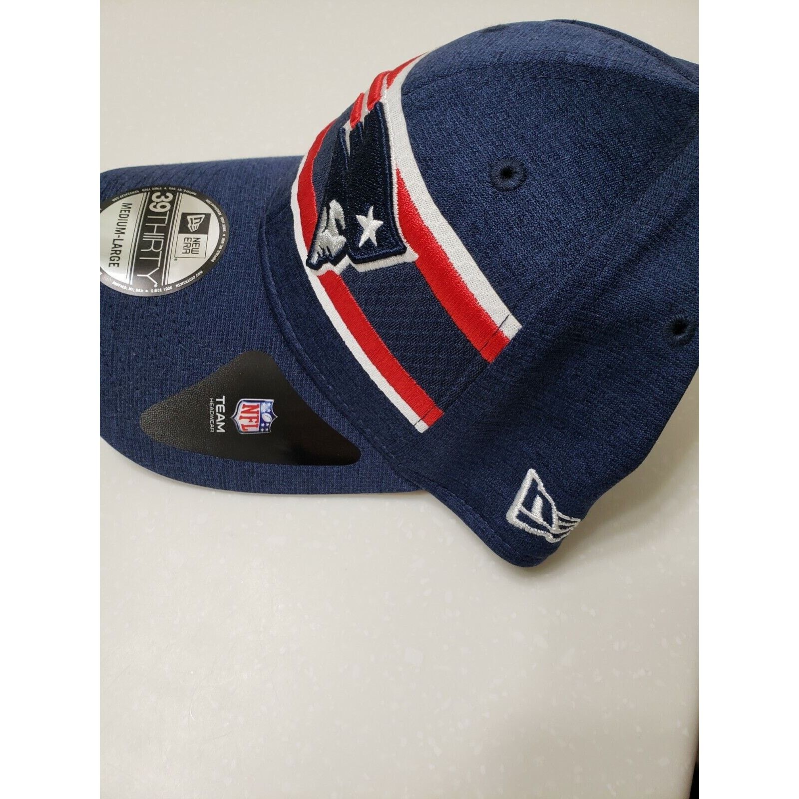 New Era New England Patriots Hat Cap Stretch 39Thirty M/L New Era Size ONE SIZE - 3 Thumbnail