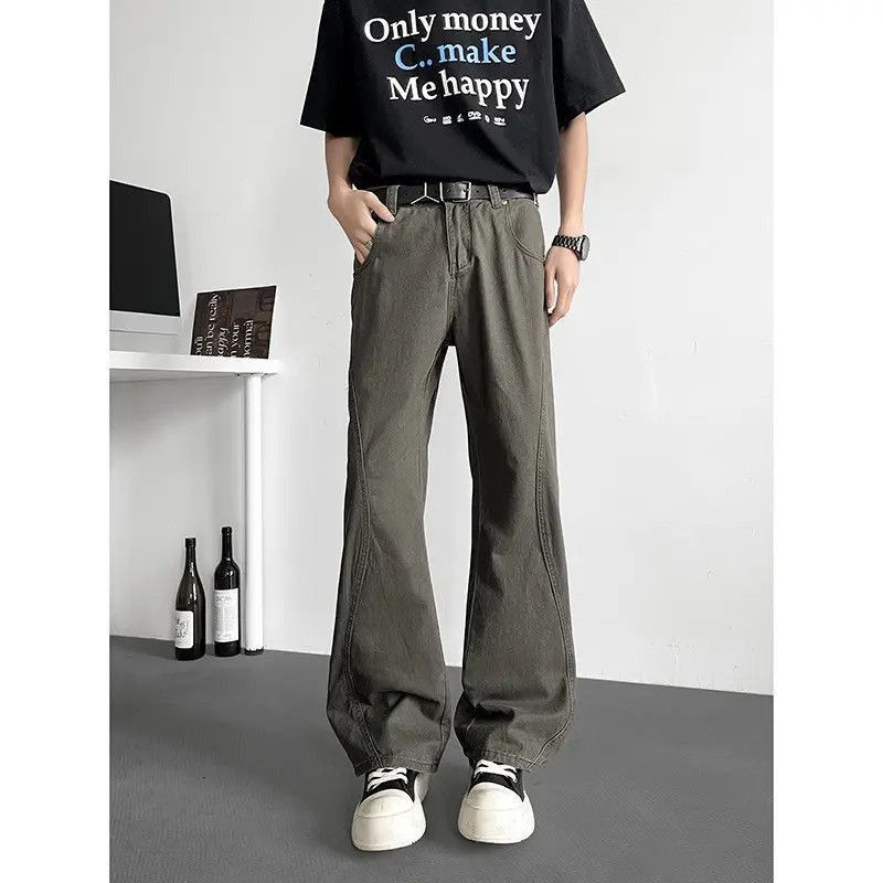 Japanese Brand Retro loose high street wide leg jeans Size US 32 / EU 48 - 6 Thumbnail
