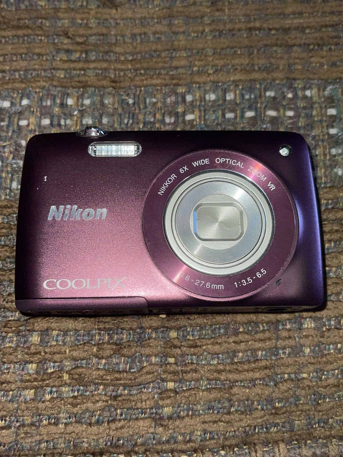 image of Nikon Coolpix S4300 Digital Camera Video 6X Wide Optical Z in Purple, Women's