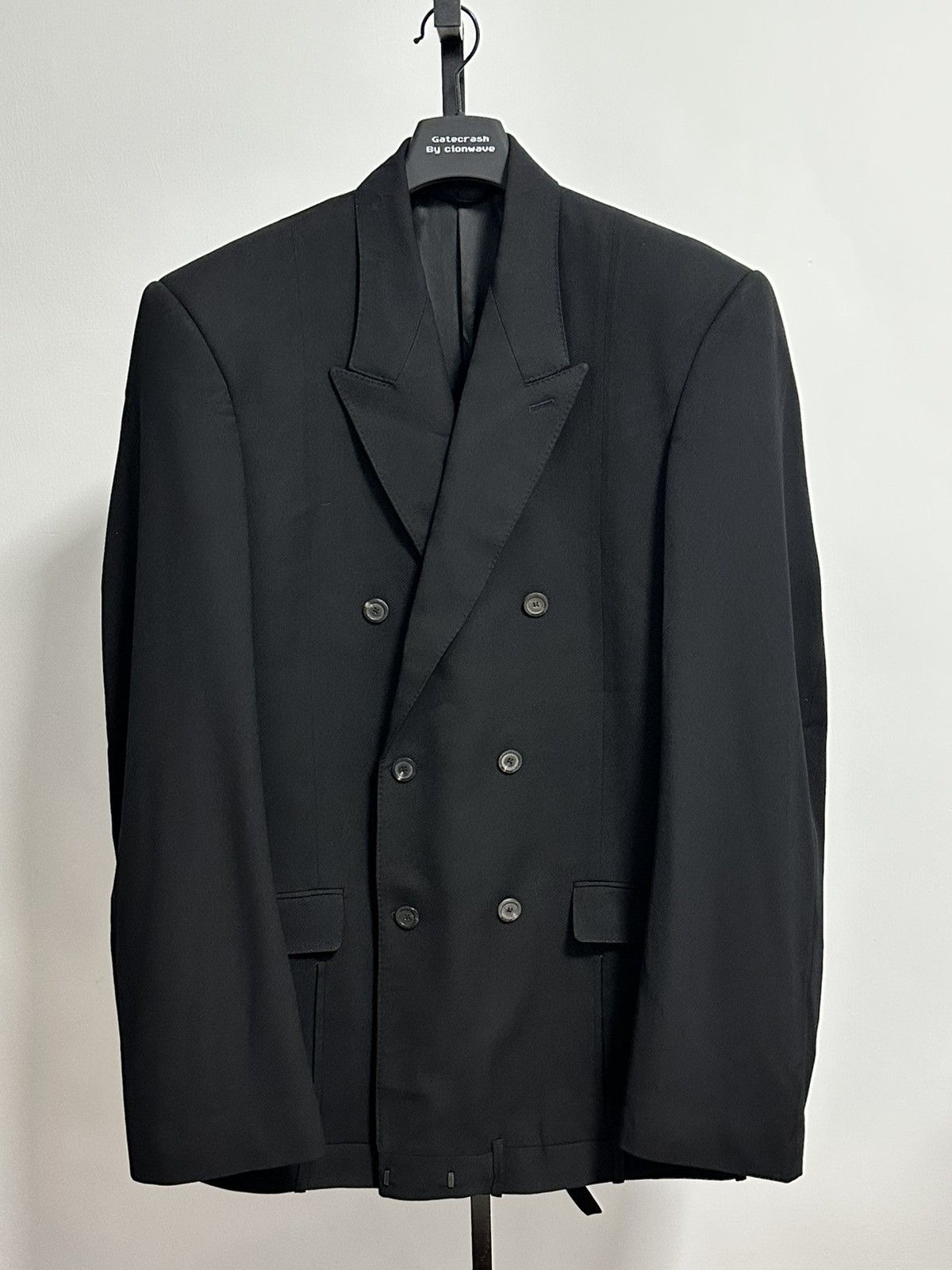 Balenciaga Winter23 Deconstructed Blazer