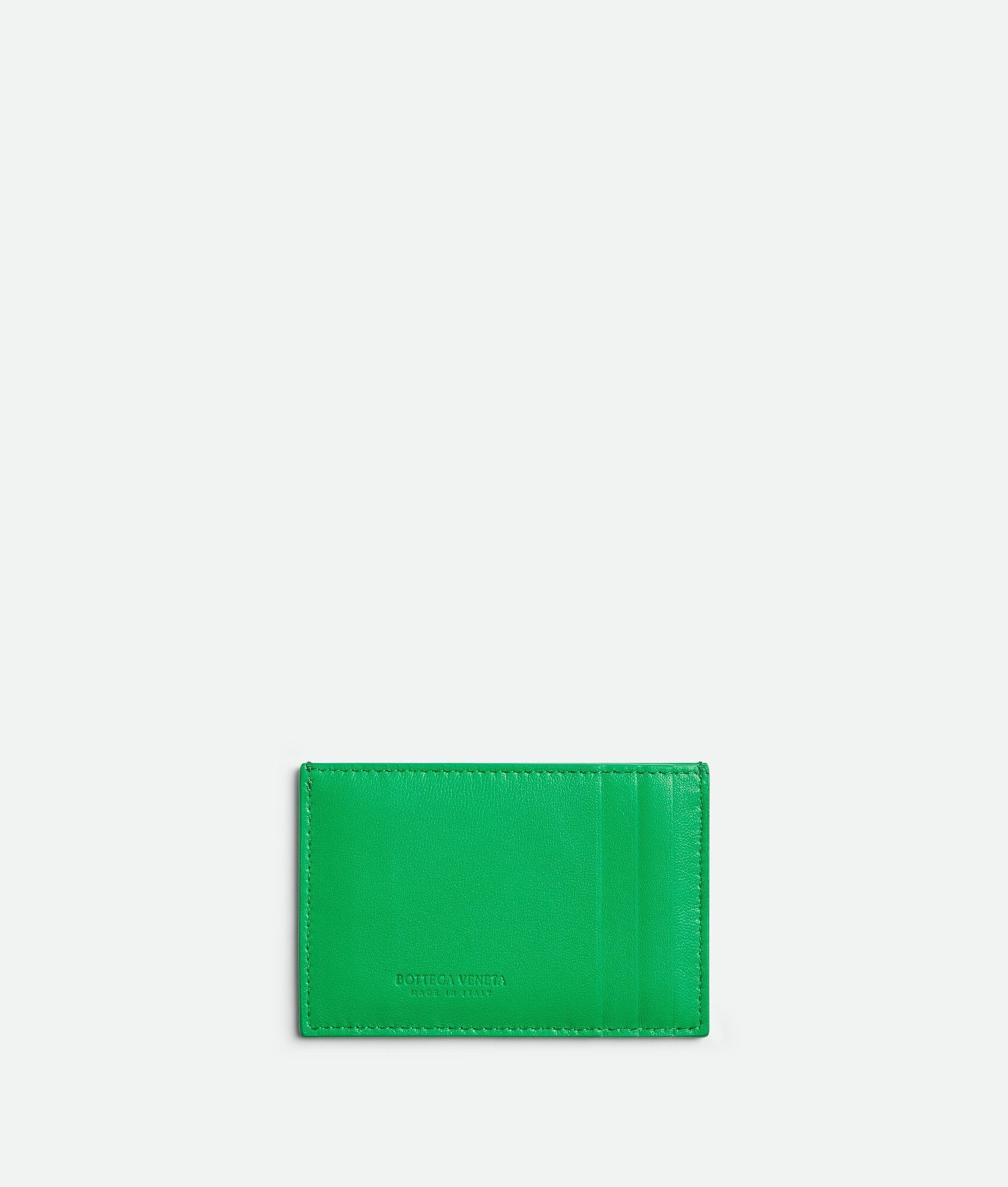 Bottega Veneta o1lf3ng10525 Size: OS / Cassette Credit Card Case in Green Size ONE SIZE - 2 Thumbnail