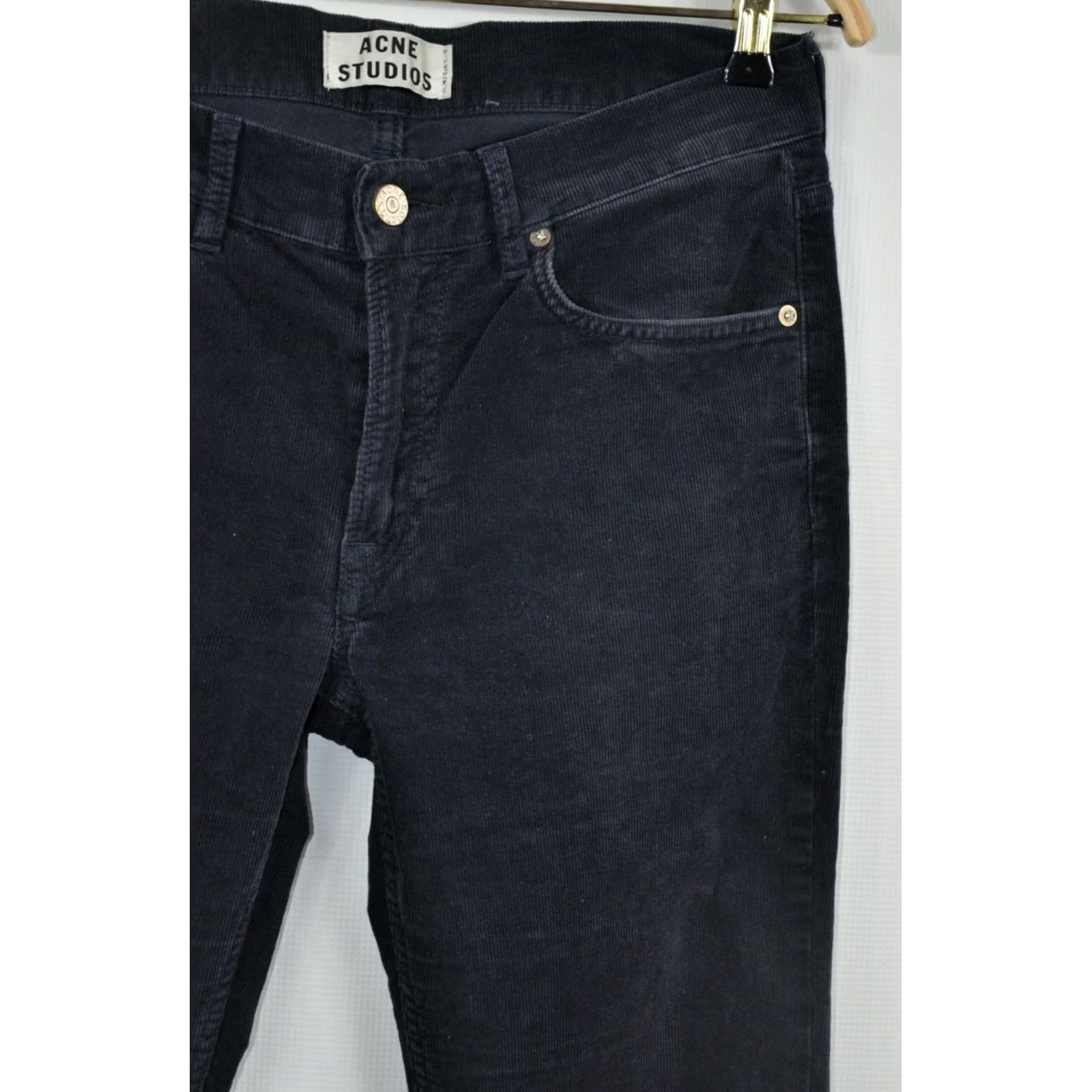 Acne Studios ACNE STUDIOS ACE CORD JEANS Mens W30/L34 Blue 98%Cotton 2%Elastane Classic Skinny Denim Pants Size US 30 / EU 46 - 5 Thumbnail