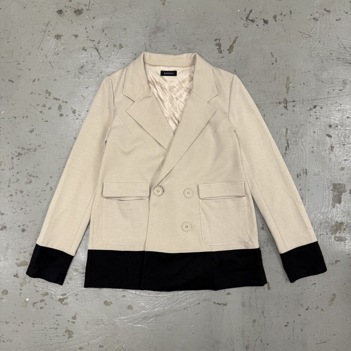 If Six Was Nine Egoist Japan Two Tone Blazer Punk Size US M / EU 48-50 / 2 - 1 Thumbnail