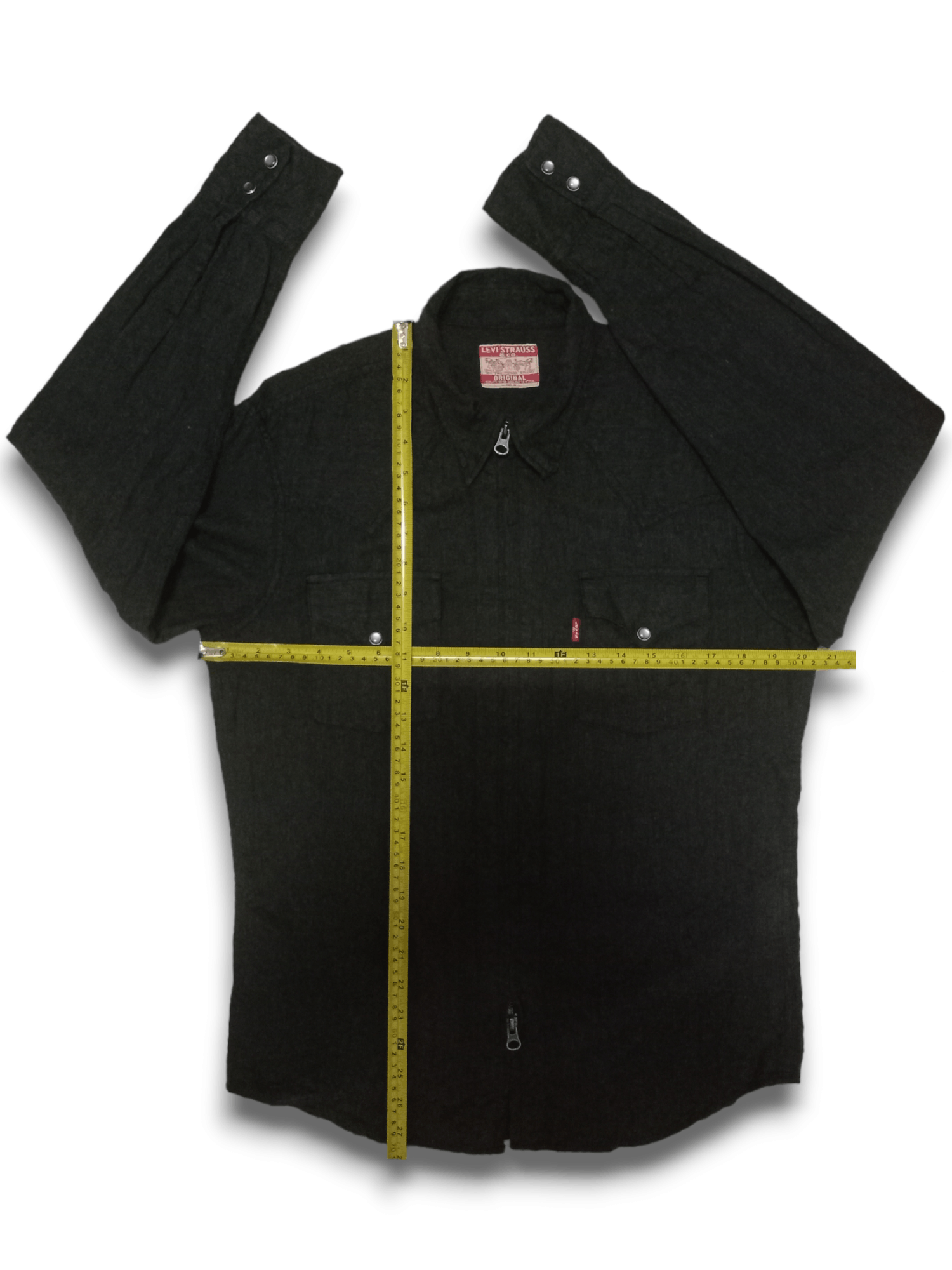 Levi's × Levi's Vintage Clothing Vintage Levis Full Zip Front Western Shirt Size US M / EU 48-50 / 2 - 8 Thumbnail