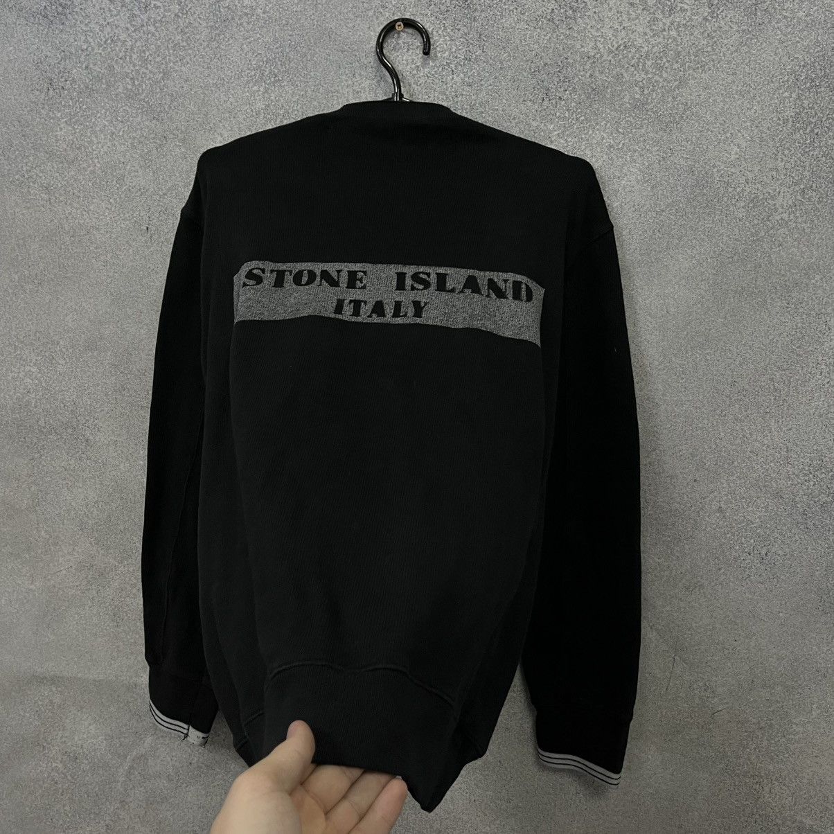 Stone Island Stone Island sweatshirt big logo back Black Size US M / EU 48-50 / 2 - 11 Thumbnail