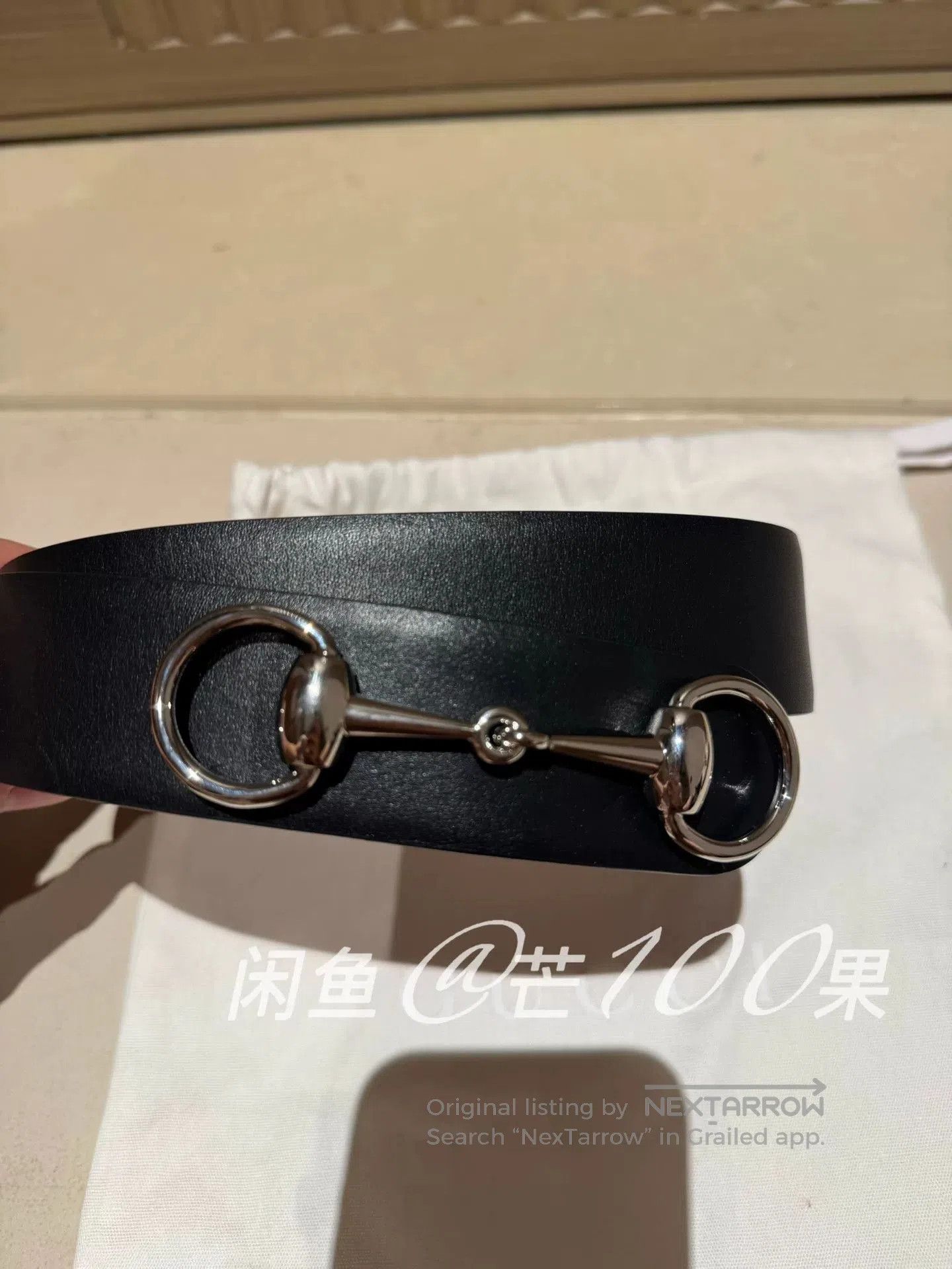 Gucci Gucci by Demna Horsebit Belt. Size ONE SIZE - 6 Thumbnail