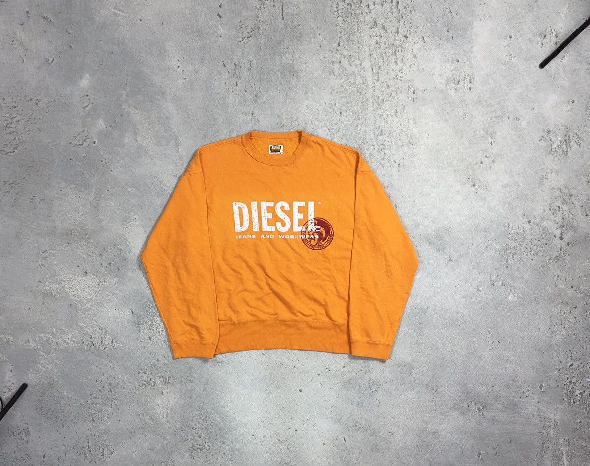 Diesel × Vintage Vintage Diesel Y2K streetwear sweatshirt Size US M / EU 48-50 / 2 - 6 Thumbnail