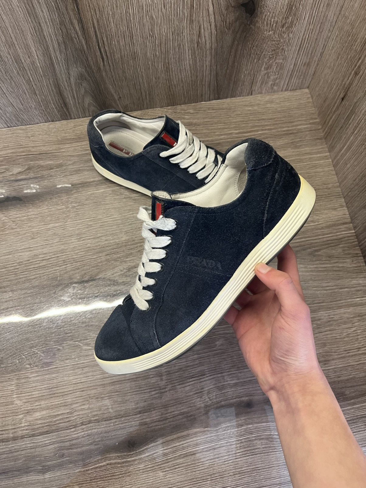 Prada Prada low top sneakers Size US 7 / EU 40 - 3 Thumbnail