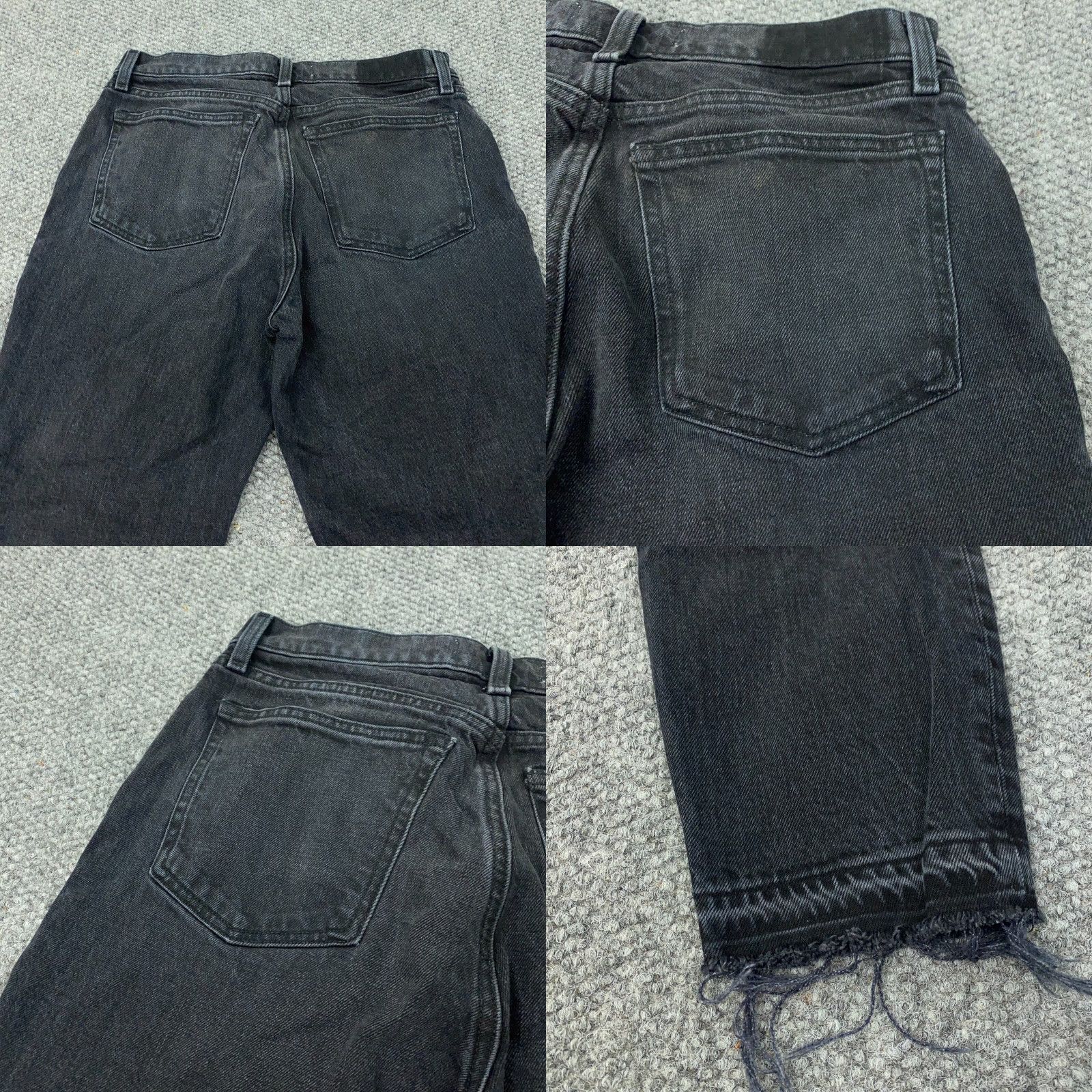 Abercrombie & Fitch Abercrombie & Fitch Jeans Womens Size 10 Skinny High Rise Black Denim 5-Pocket Stretch Size 30" / US 8 / IT 44 - 9 Thumbnail