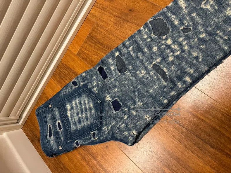 Givenchy Givenchy Size31 Distressed Destroyed Denim Pants Size US 31 - 5 Thumbnail