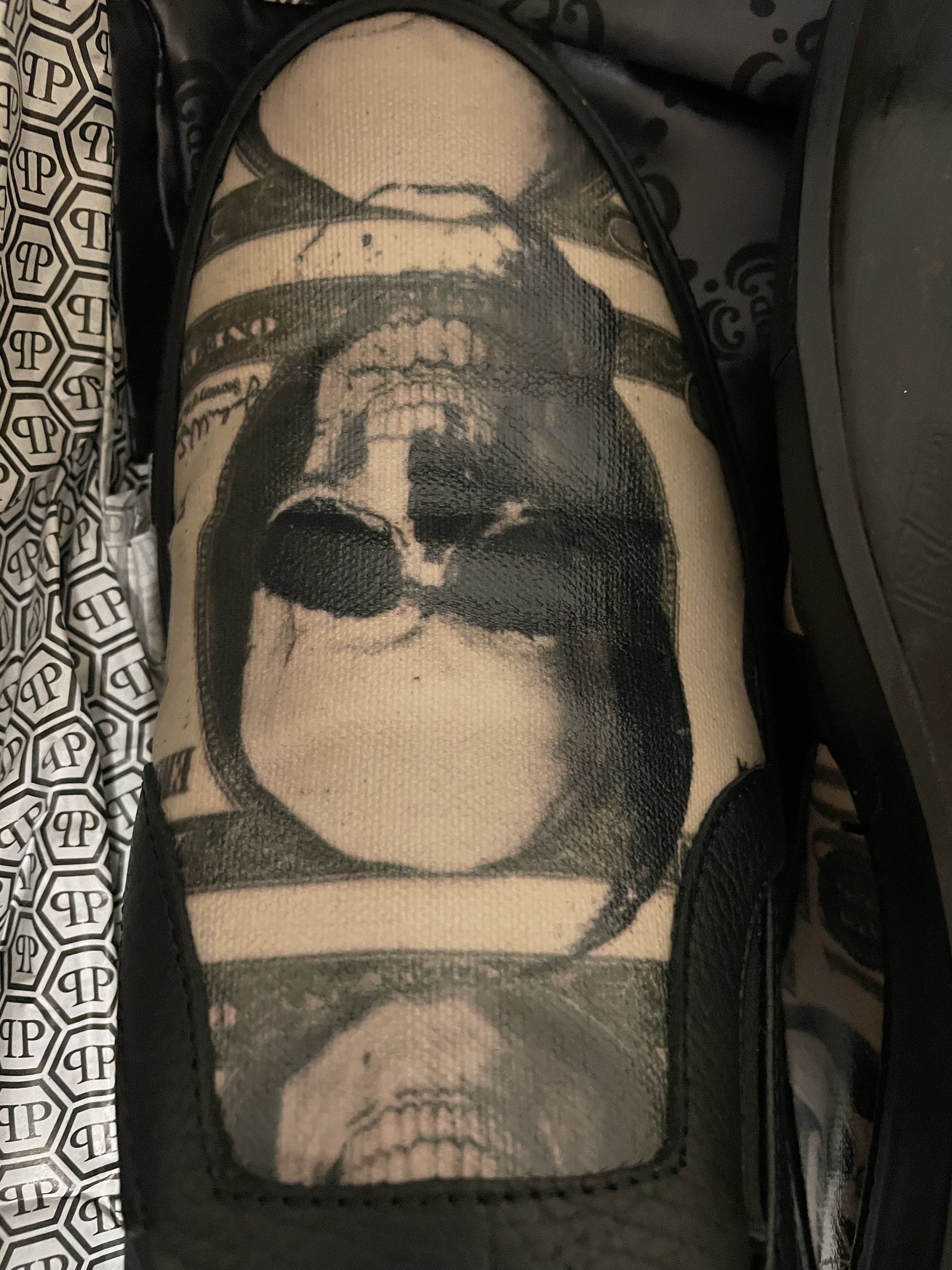Philipp Plein Philipp Plein Skull Dollar Loafers (Signed) Size US 10 / EU 43 - 2 Thumbnail