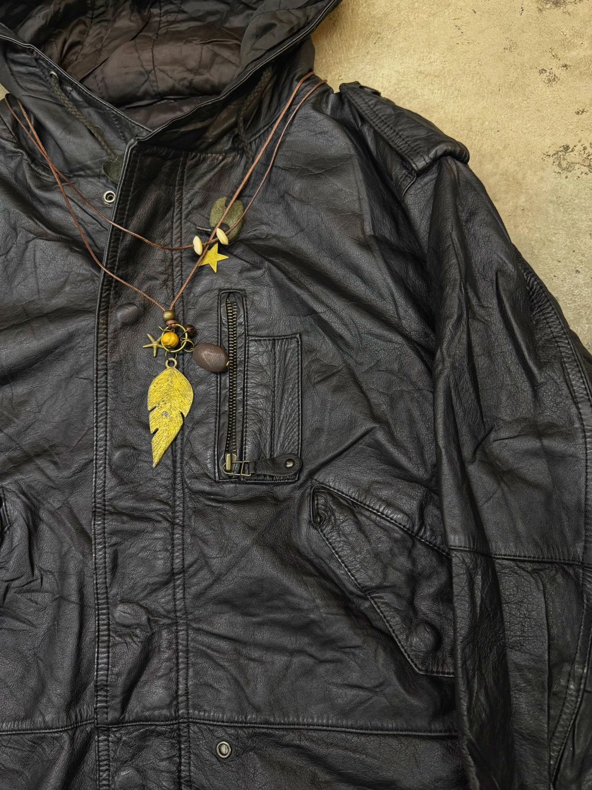 Isamu Katayama Backlash isamu katayama backlash style leather coat jacket Size US L / EU 52-54 / 3 - 5 Thumbnail