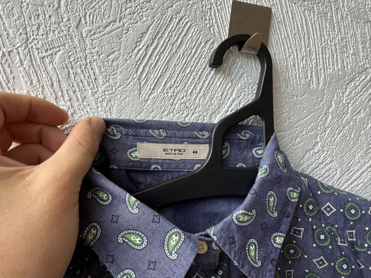 Etro Etro Milano Shirt Button Up Size M / US 6-8 / IT 42-44 - 5 Thumbnail