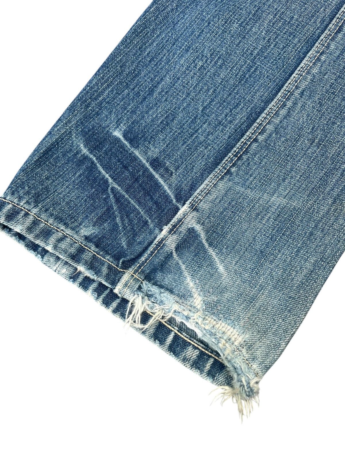 Levi's × Vintage Vintage Levis Engineered Distresed Denim Size US 33 - 10 Thumbnail