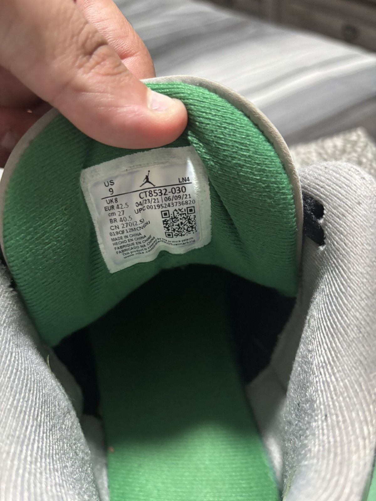 Jordan Brand Jordan 3s Pine Green Size US 9 / EU 42 - 1 Thumbnail