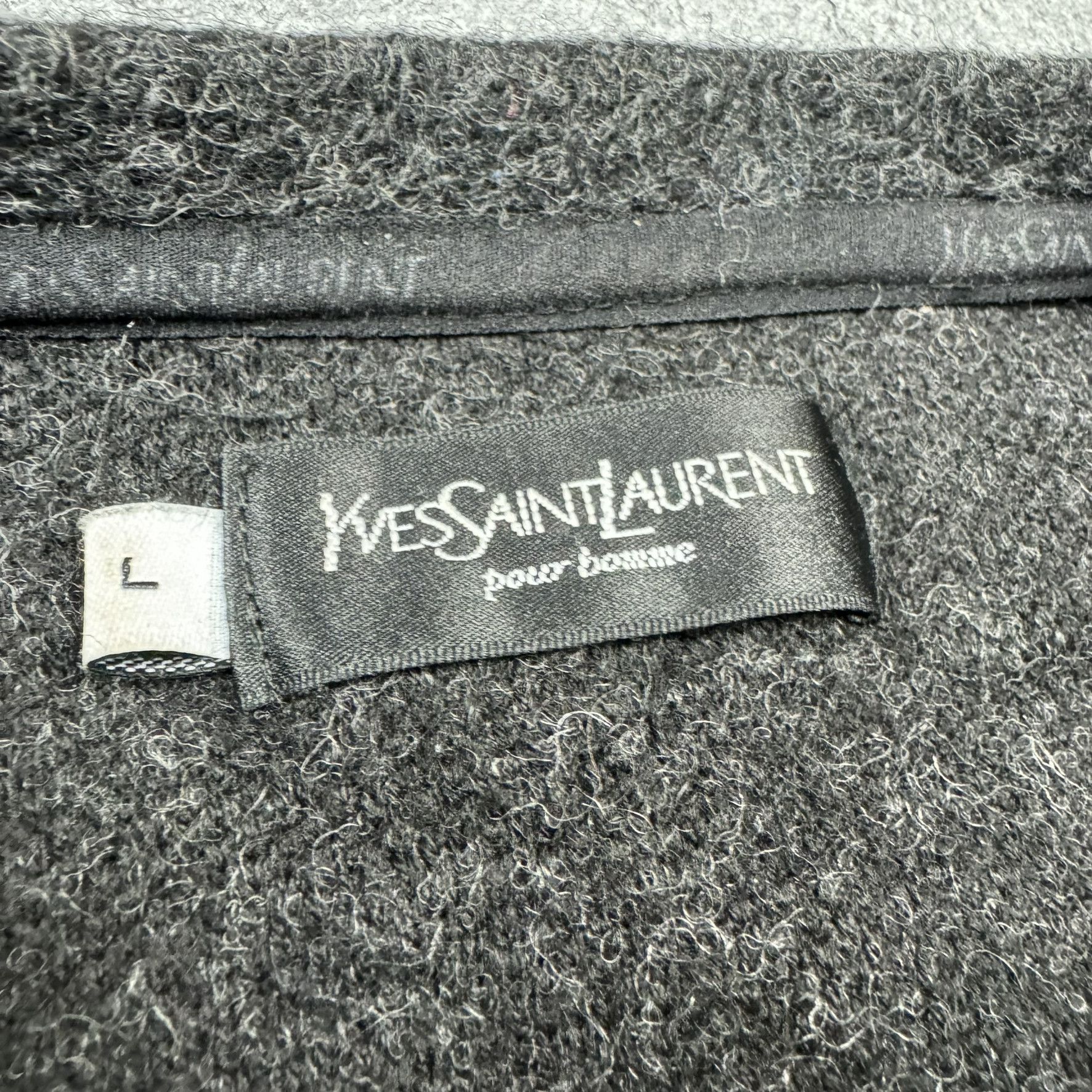 Yves Saint Laurent Vintage woolen YSL sweater Size US L / EU 52-54 / 3 - 4 Thumbnail