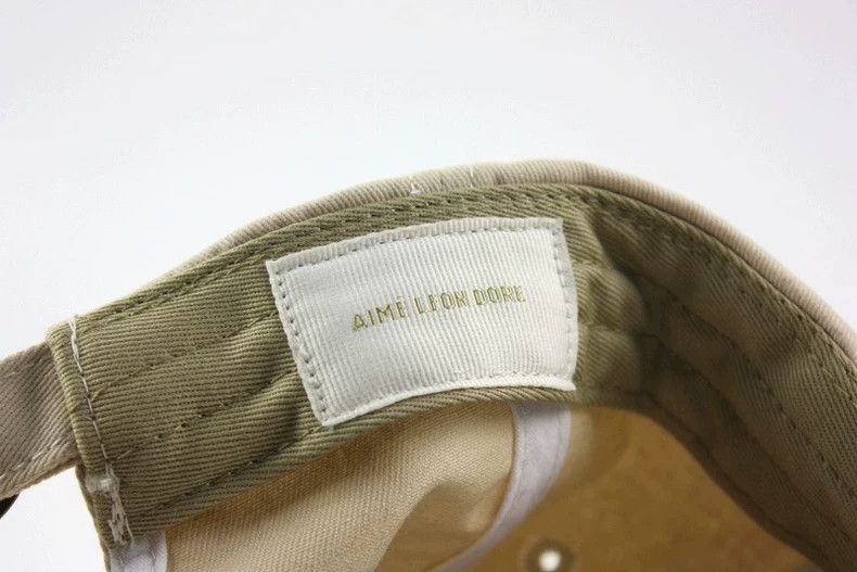 Aime Leon Dore The Real McCoy Adjustable Visor Cap, Baseball Cap, Work Cap Size ONE SIZE - 8 Thumbnail