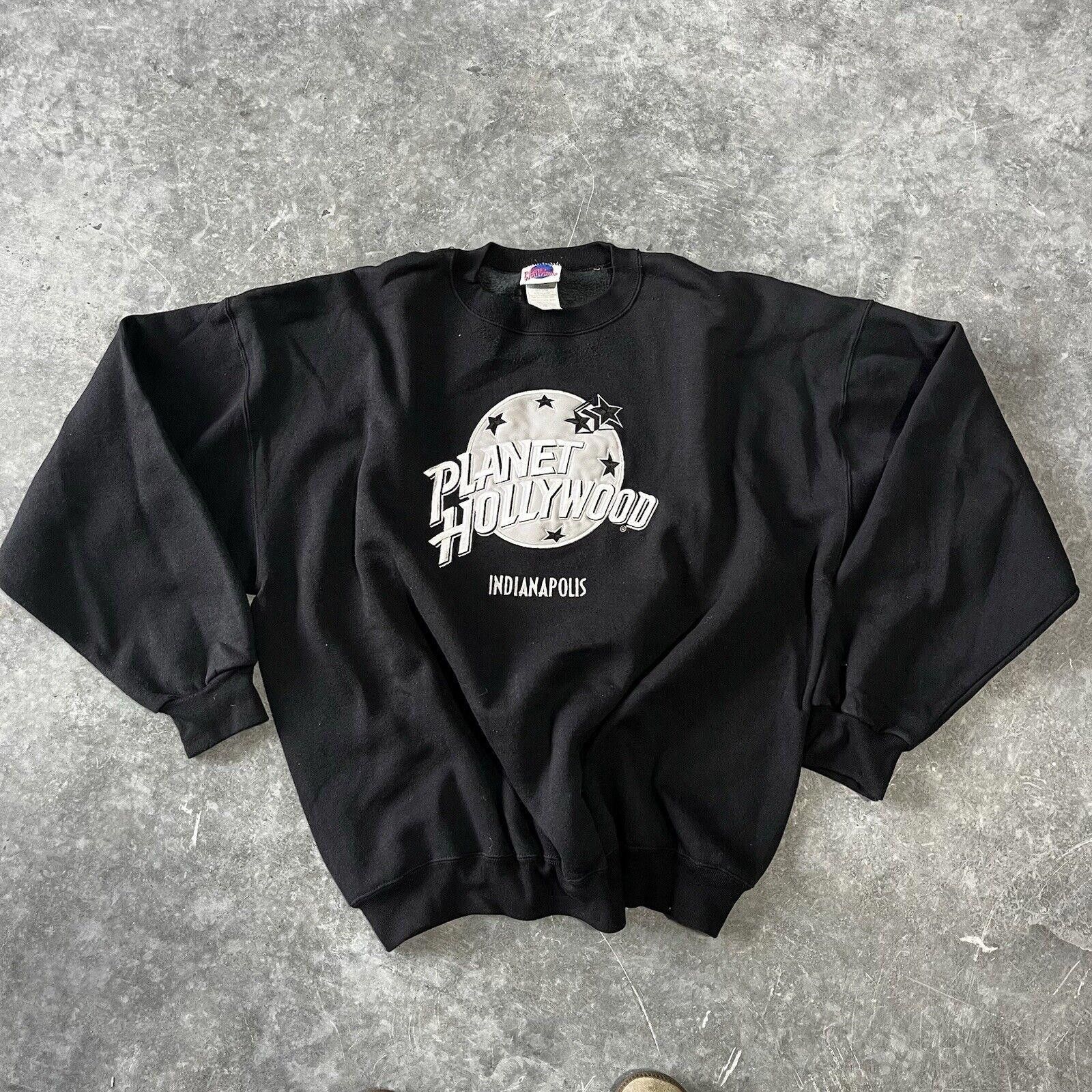 Planet Hollywood Vintage 90s Planet Hollywood Indianapolis Crewneck Size XXL Size US 40 / EU 56 - 1 Thumbnail