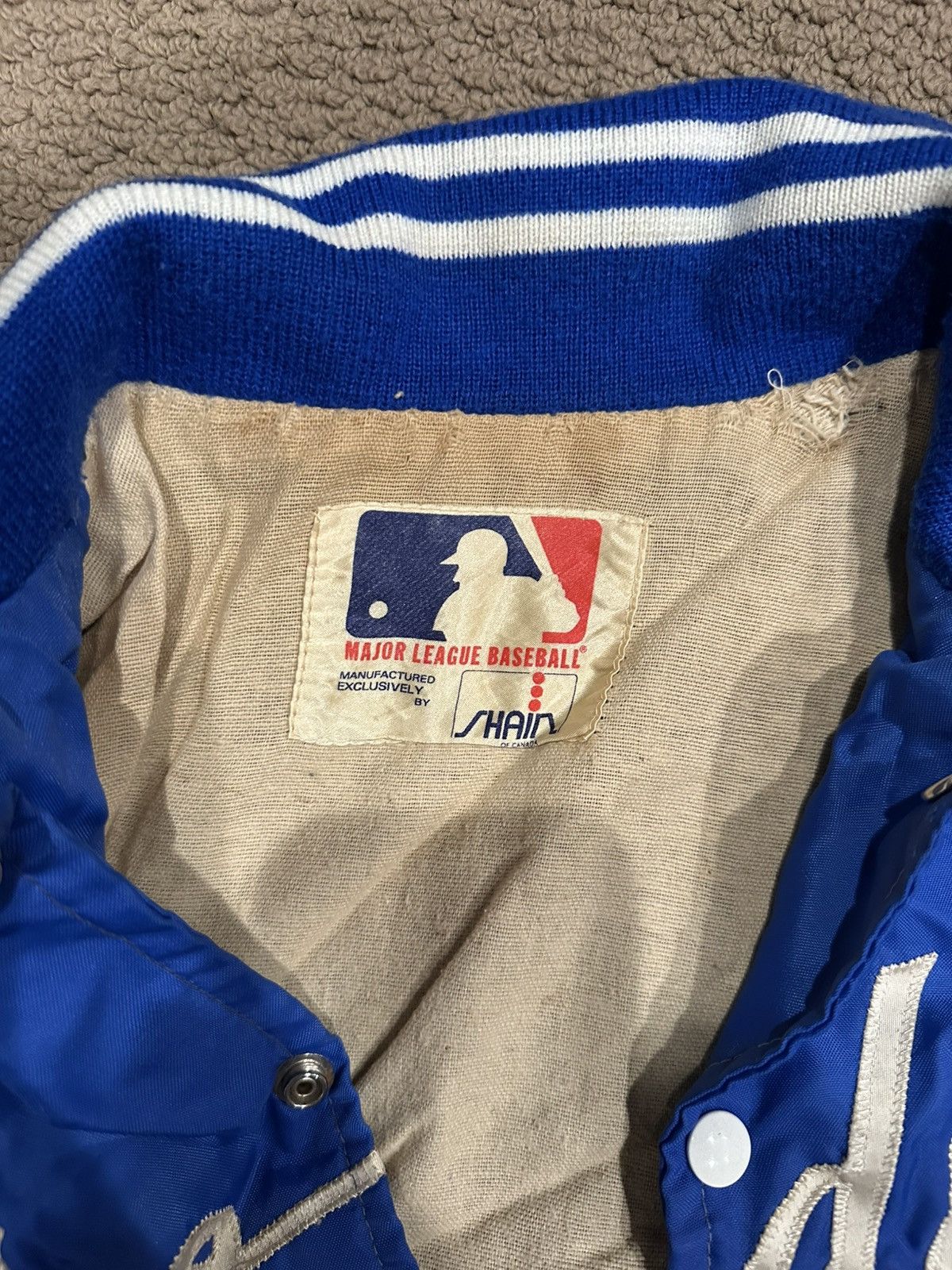 Vintage Vintage LA Dodgers Bomber Size L / US 10 / IT 46 - 2 Thumbnail