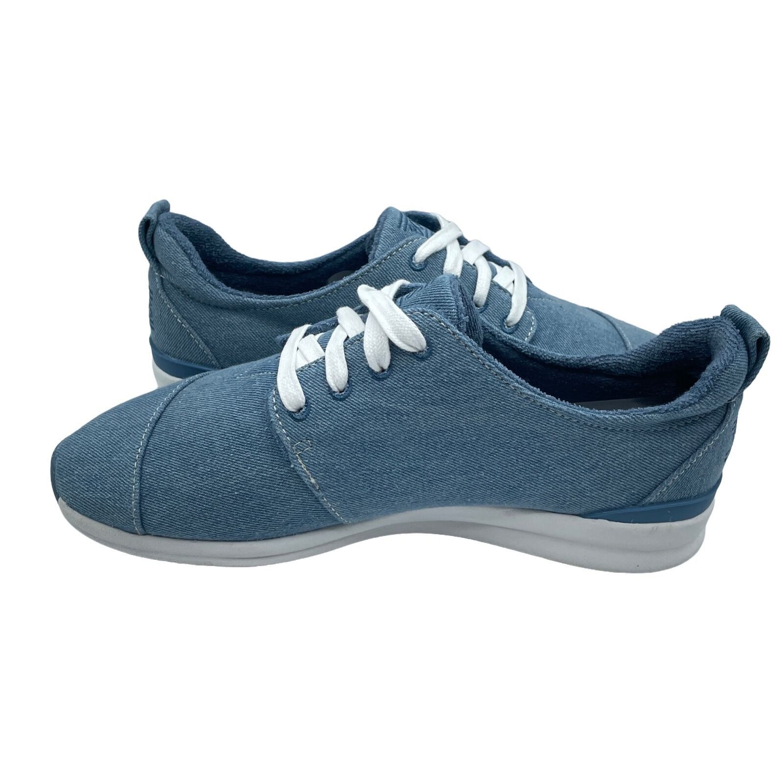 SKECHERS Bobs Skechers Phresh Denim Glory Canvas Blue Shoes Women 9.5 Size US 9.5 / IT 39.5 - 6 Thumbnail