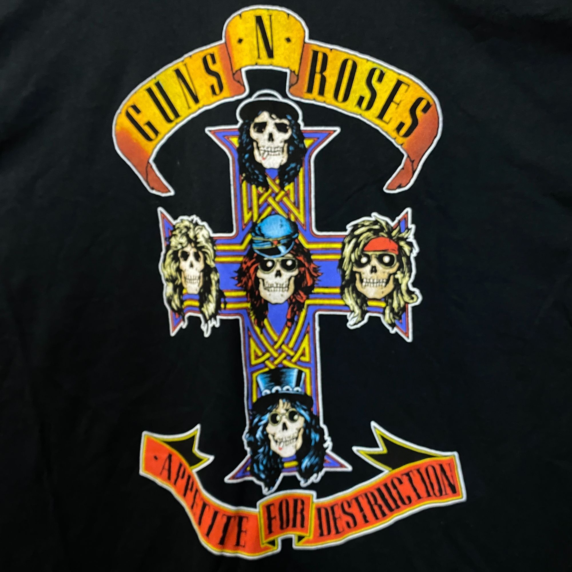 Guns N' Roses Guns N' Roses Appetite For Destruction Rock Band T-Shirt 3XL Size US XXL / EU 58 / 5 - 2 Thumbnail
